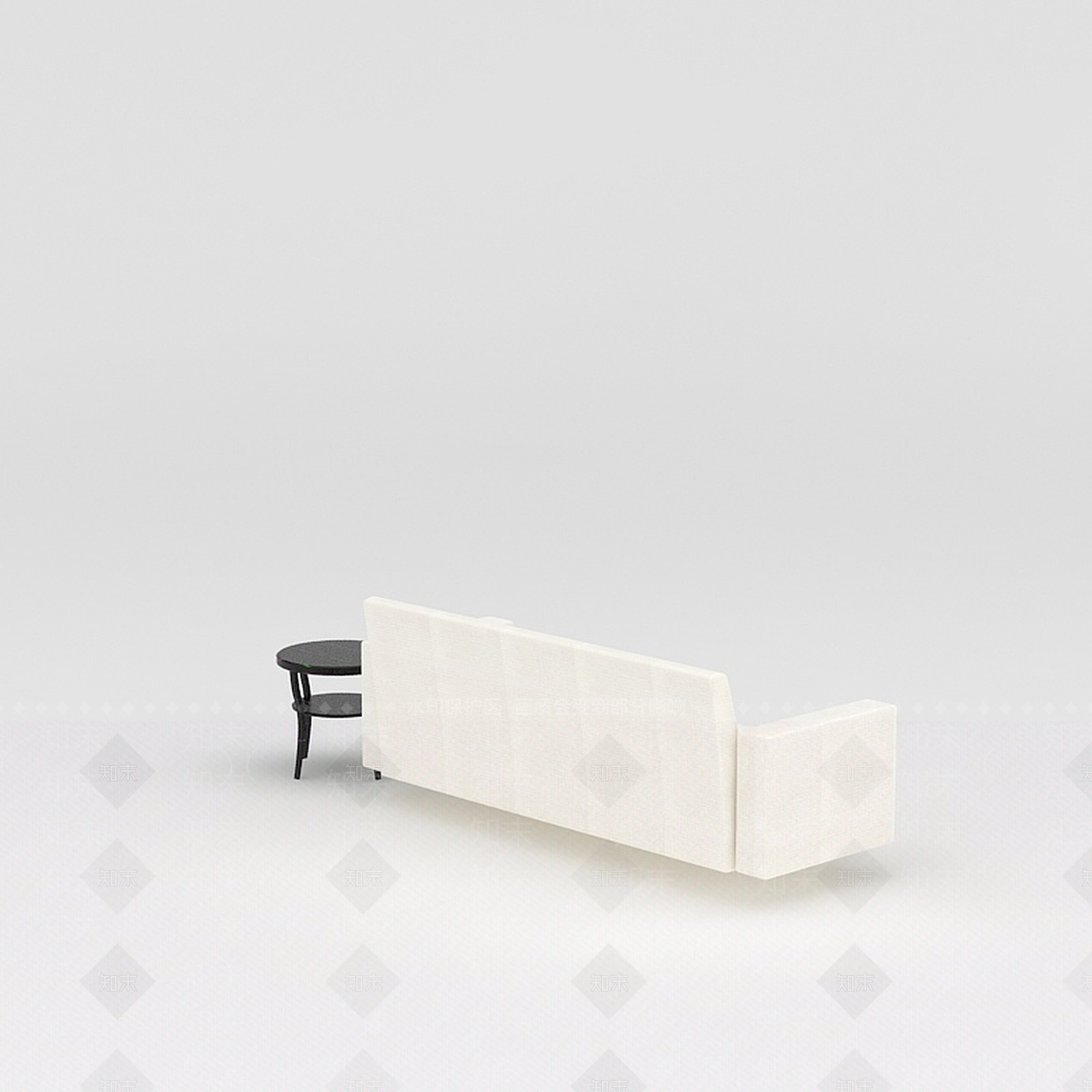 现代双人沙发3D模型下载【ID:1198727632】