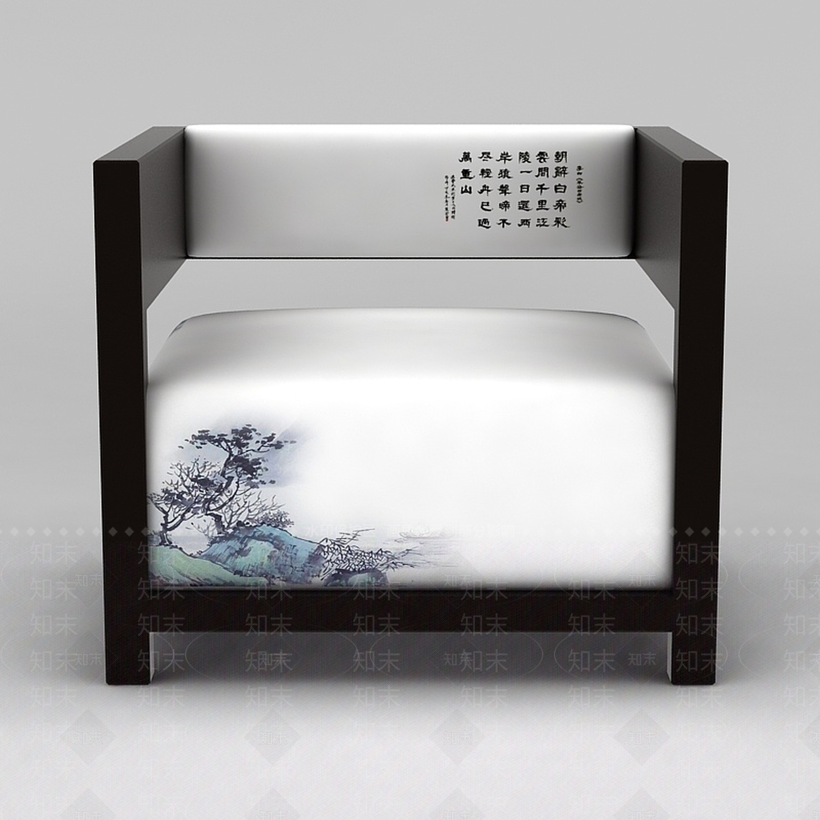 现代休闲椅3D模型下载【ID:1198727817】