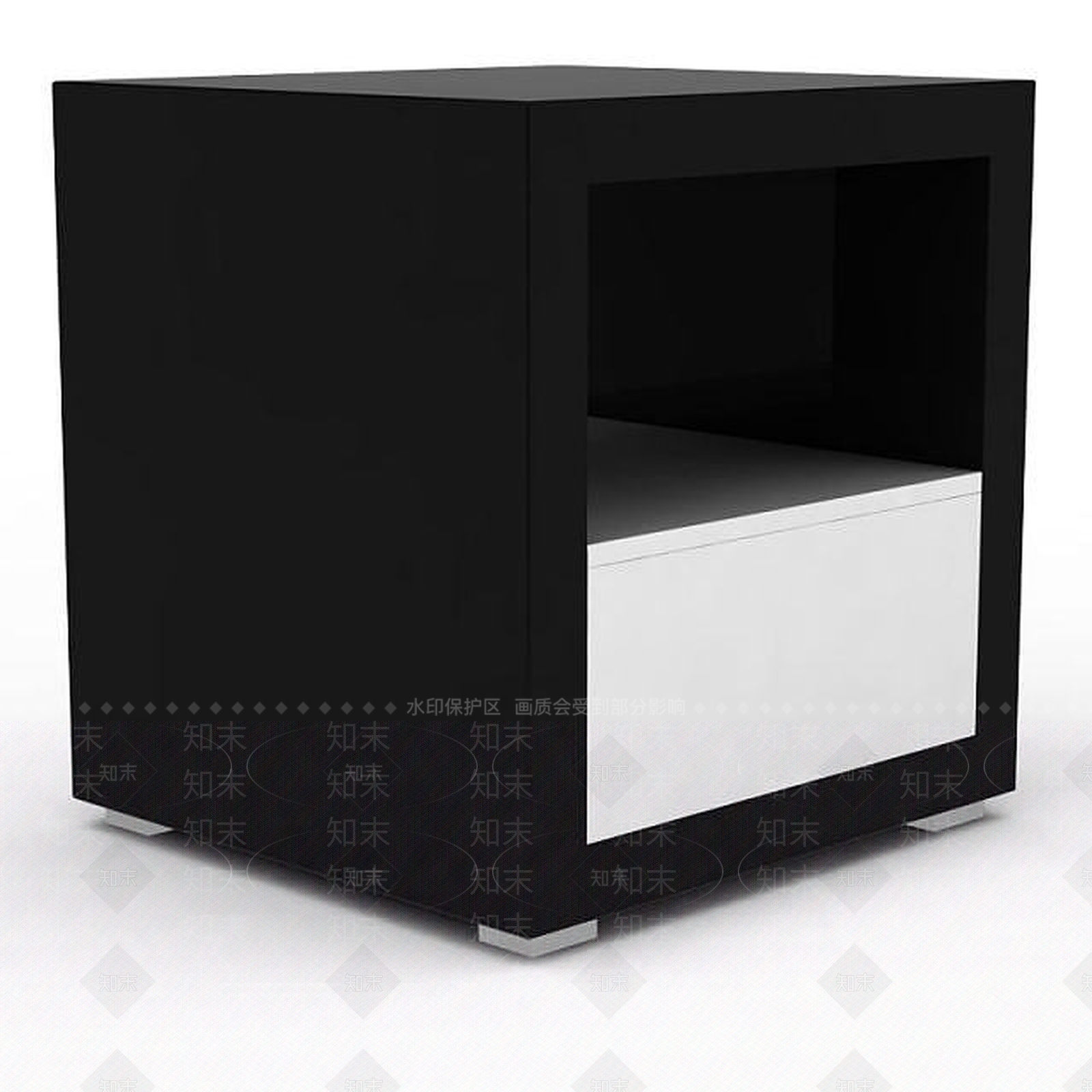 现代衣柜3D模型下载【ID:1199770602】