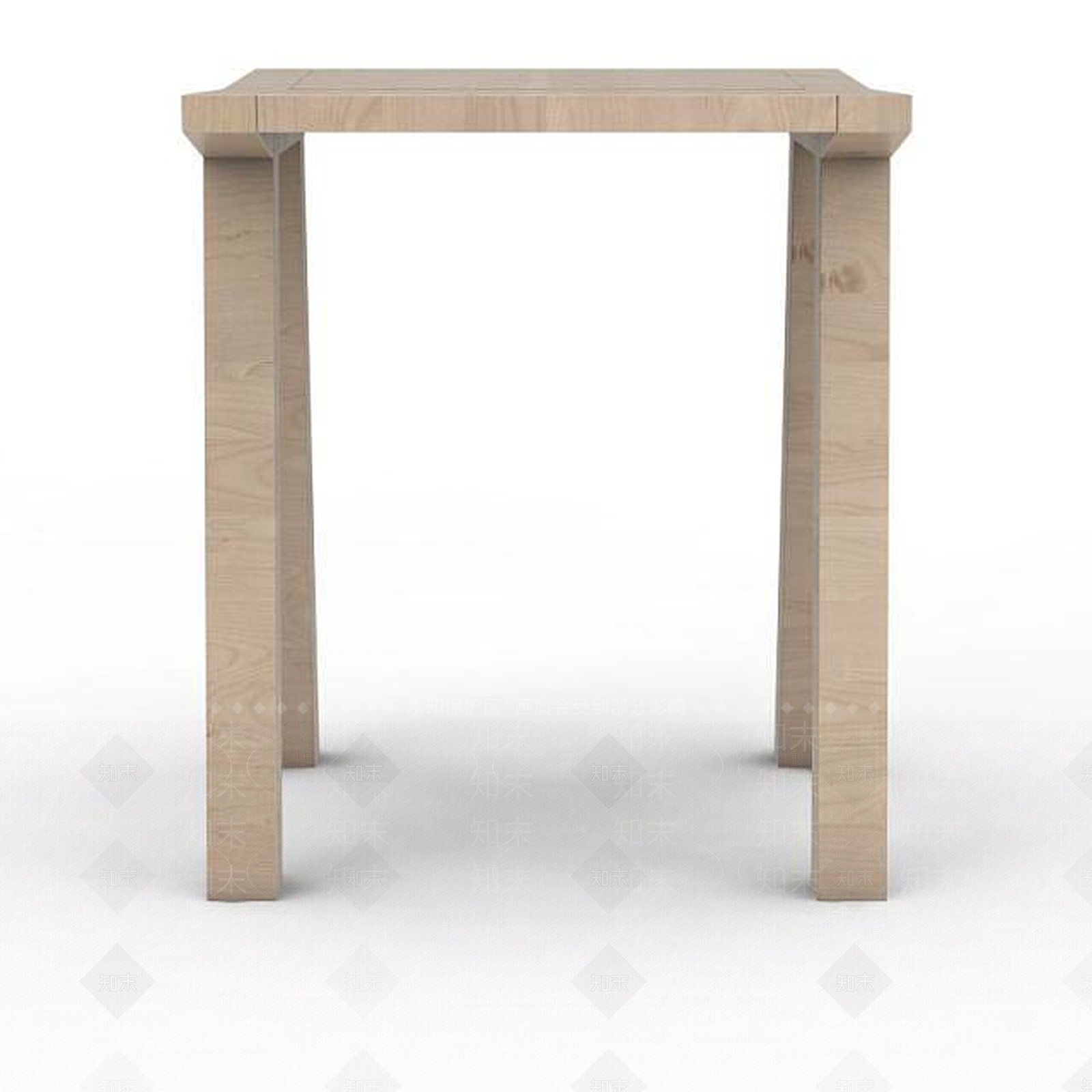 现代书桌椅3D模型下载【ID:1198728846】