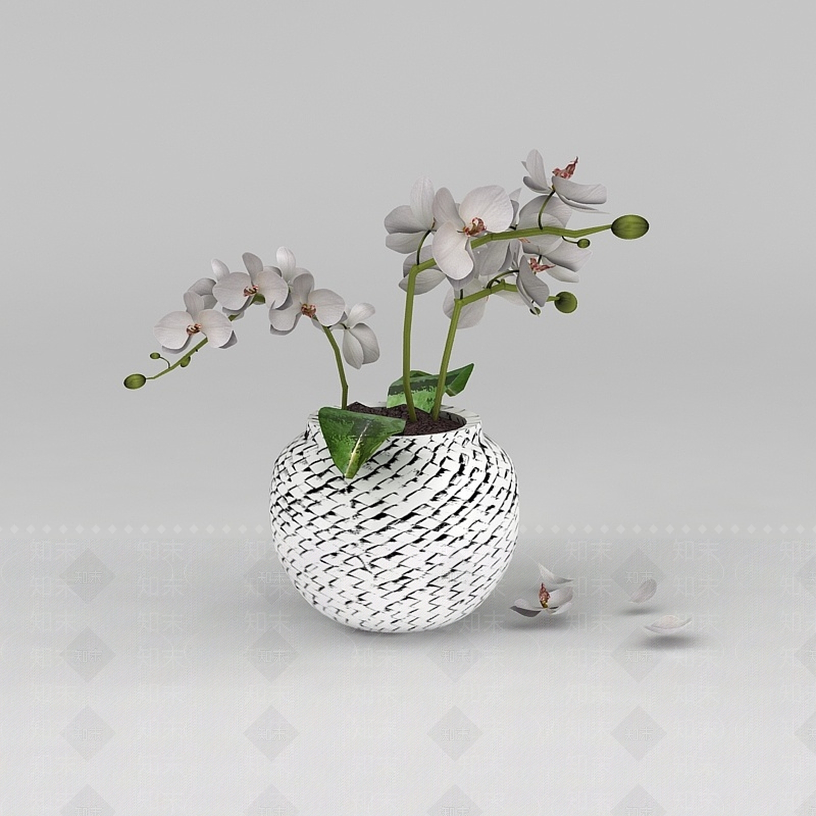 现代摆件组合3D模型下载【ID:1198729376】