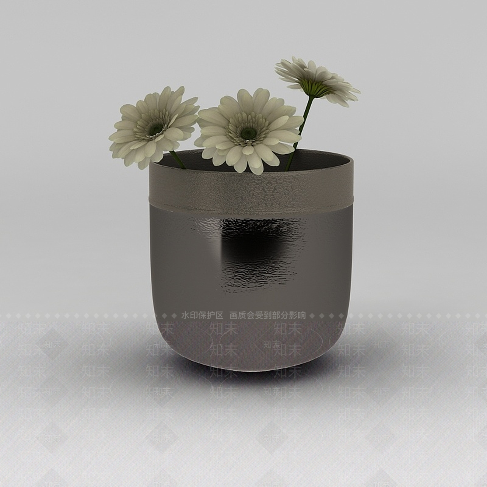 现代摆件组合3D模型下载【ID:1198729461】