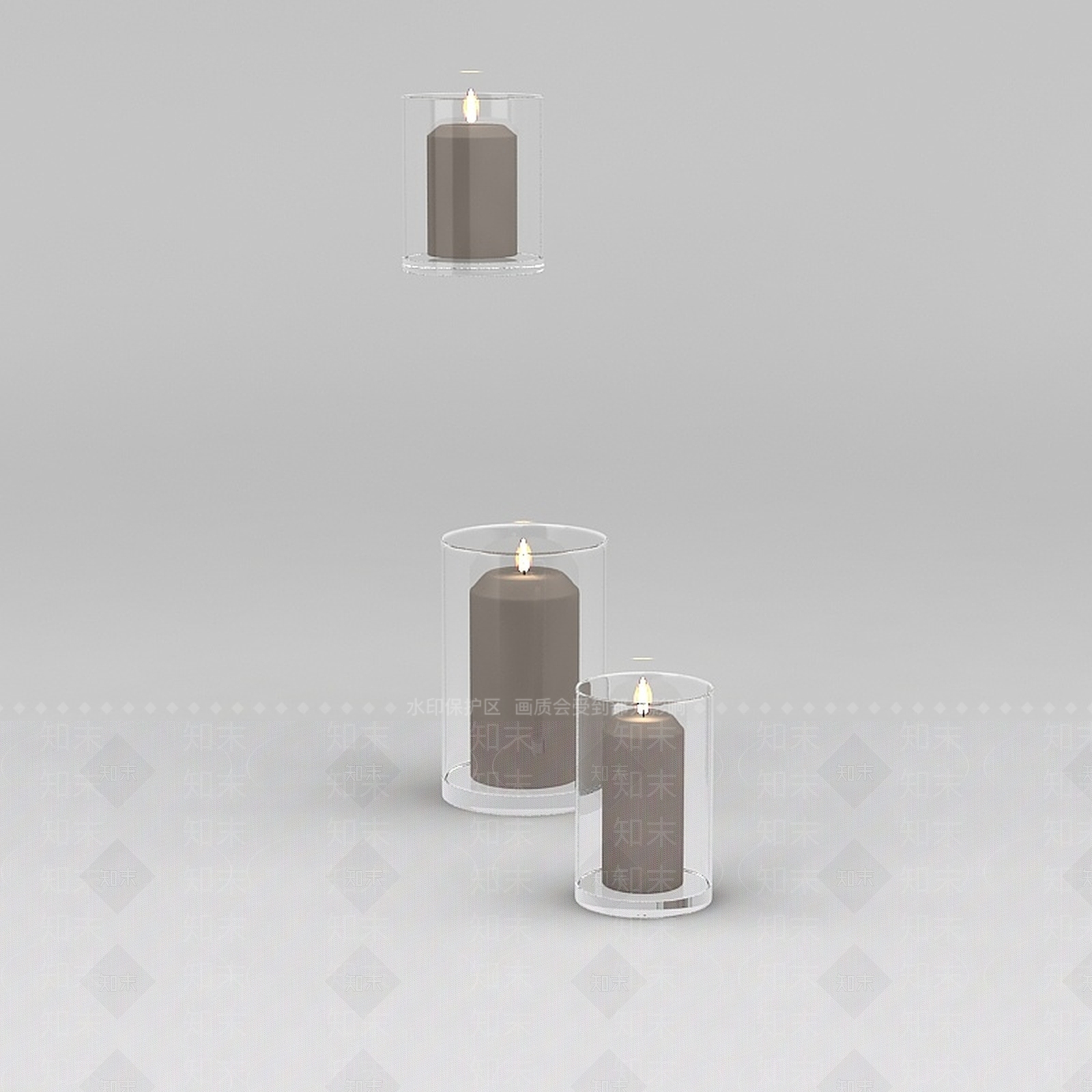 现代摆件组合3D模型下载【ID:1198729472】
