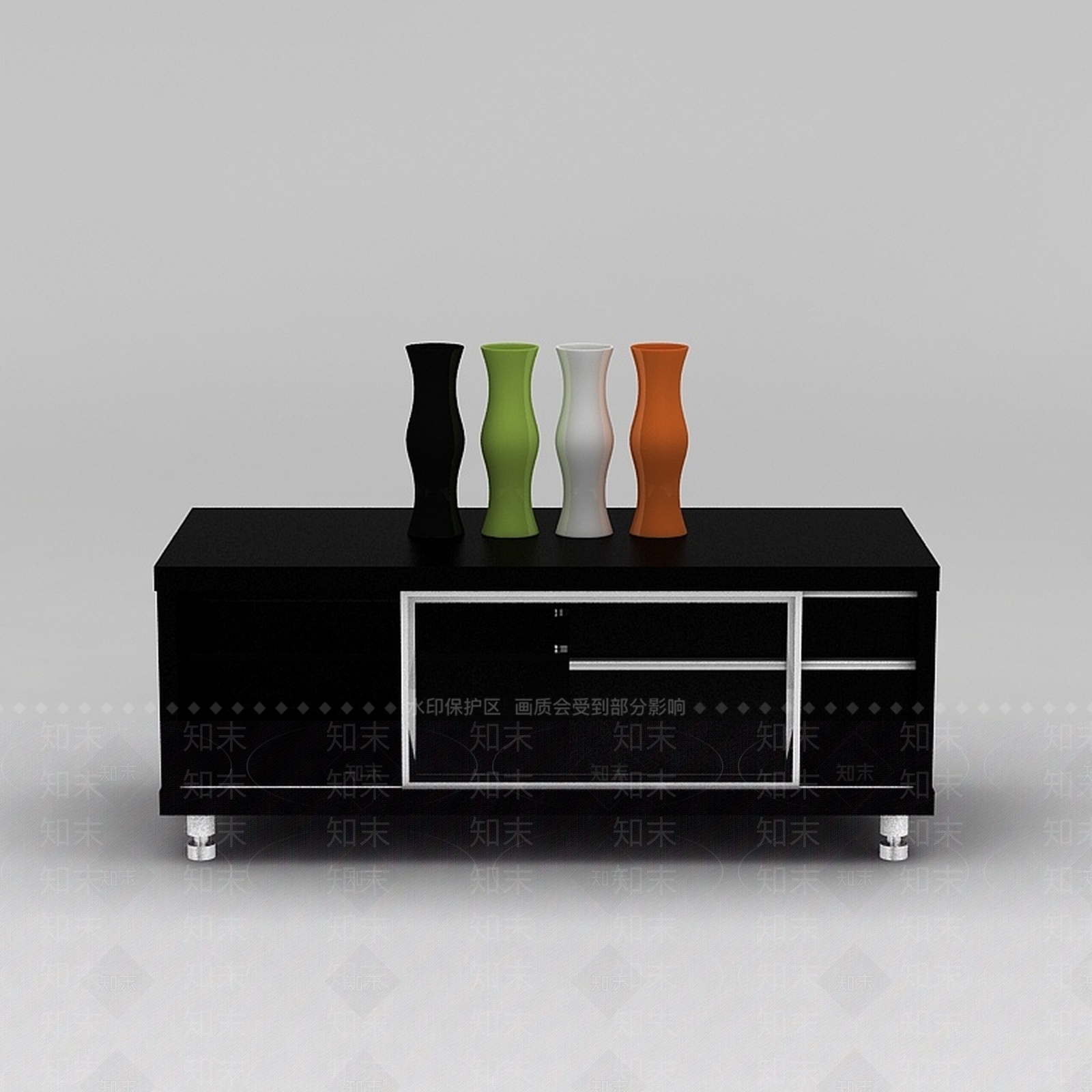 现代衣柜3D模型下载【ID:1199780159】