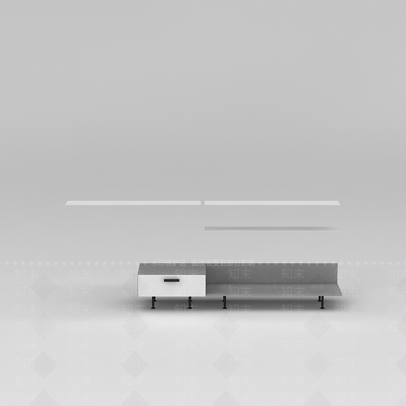 现代衣柜3D模型下载【ID:1199785355】