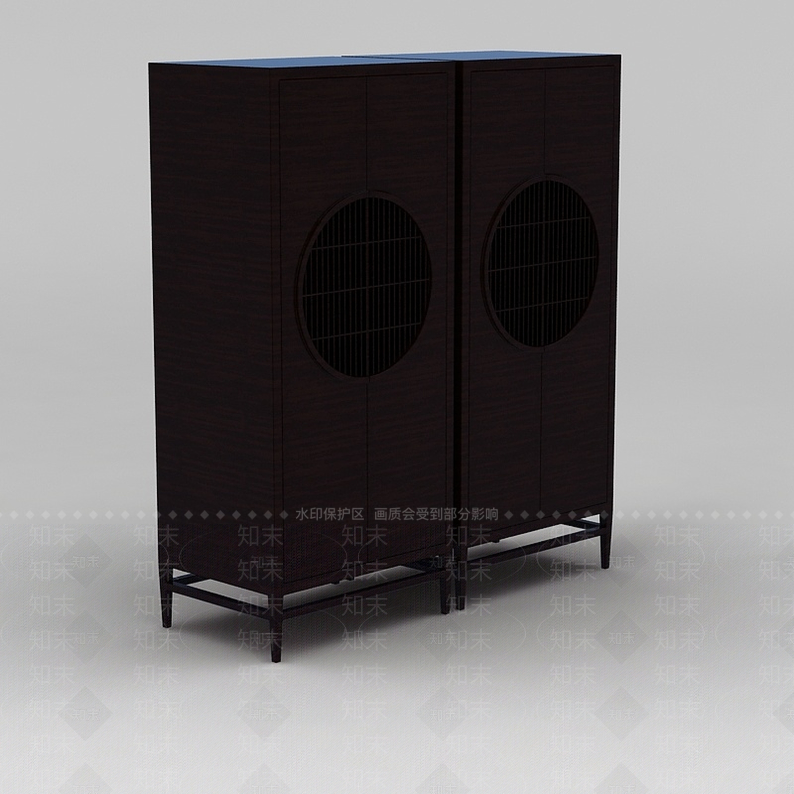 现代衣柜3D模型下载【ID:1198731854】