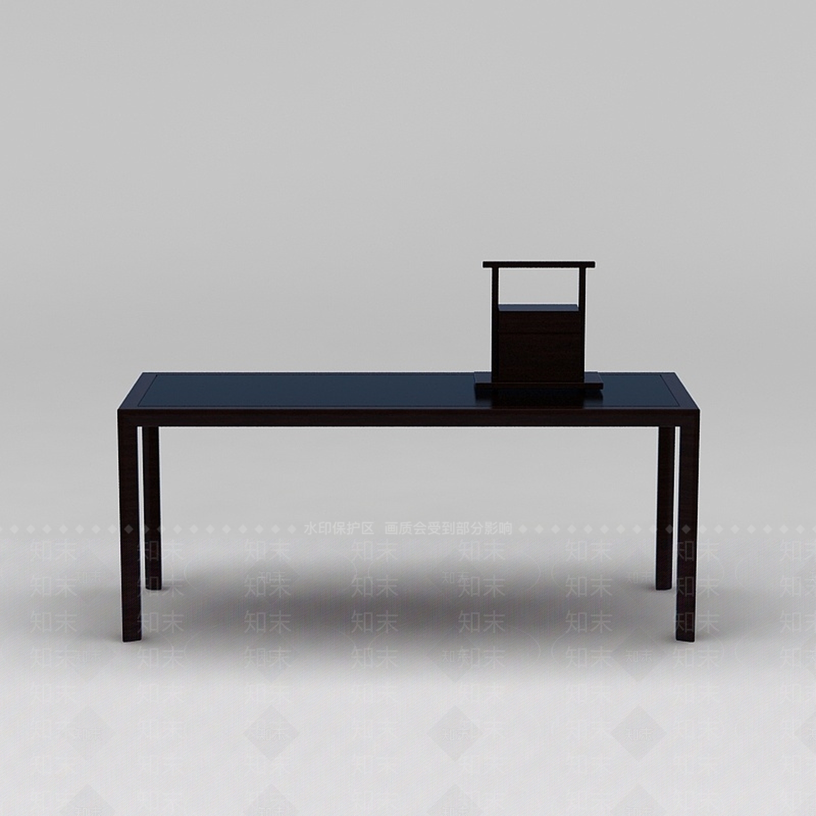 现代书桌3D模型下载【ID:1198731931】