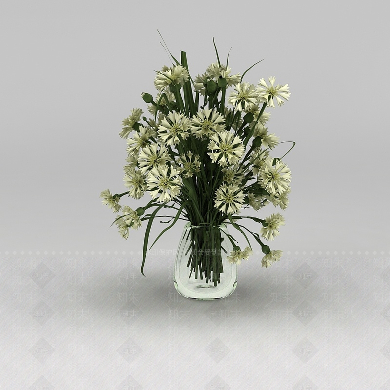 现代摆件组合3D模型下载【ID:1198732194】