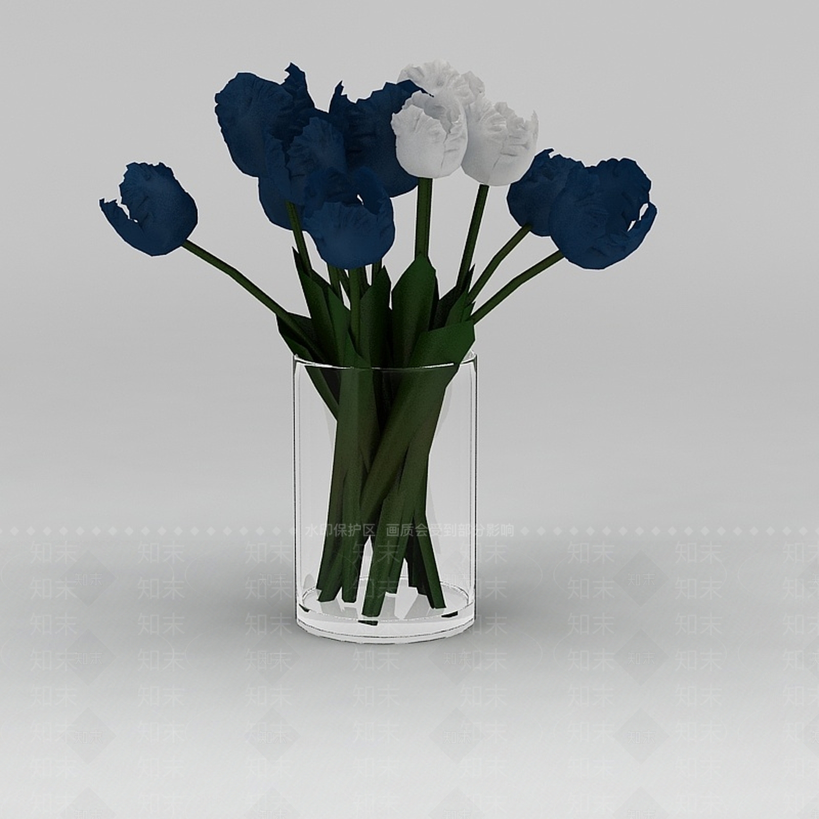 现代摆件组合3D模型下载【ID:1198732179】