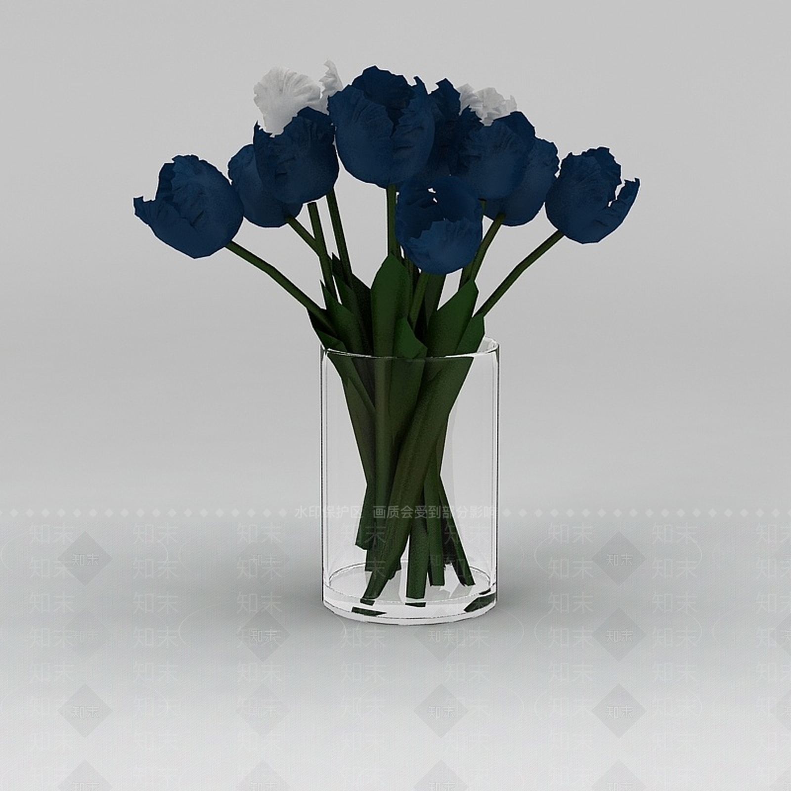 现代摆件组合3D模型下载【ID:1198732179】