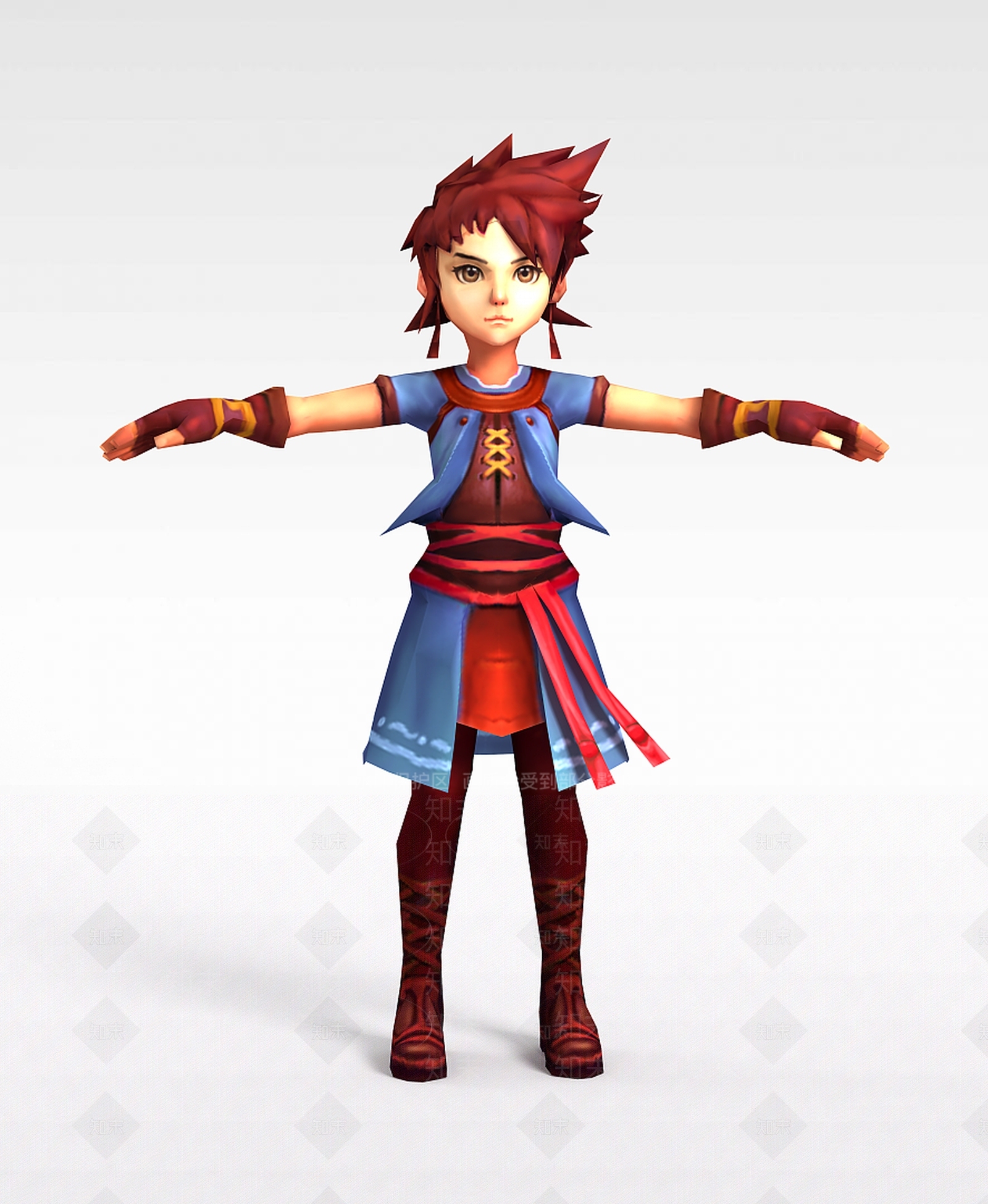 现代虚拟人物3D模型下载【ID:1199760556】