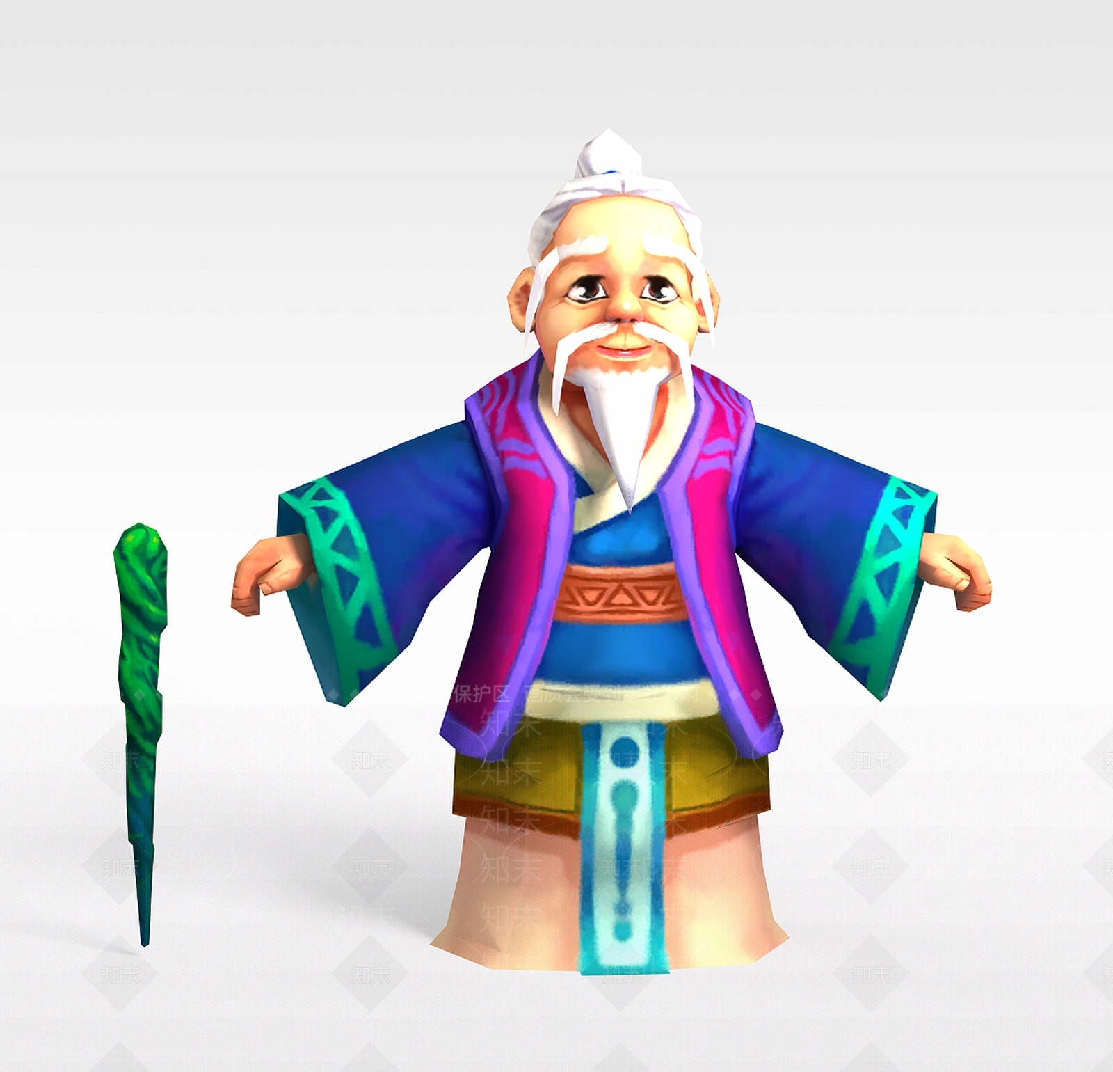 现代虚拟人物3D模型下载【ID:1199765390】
