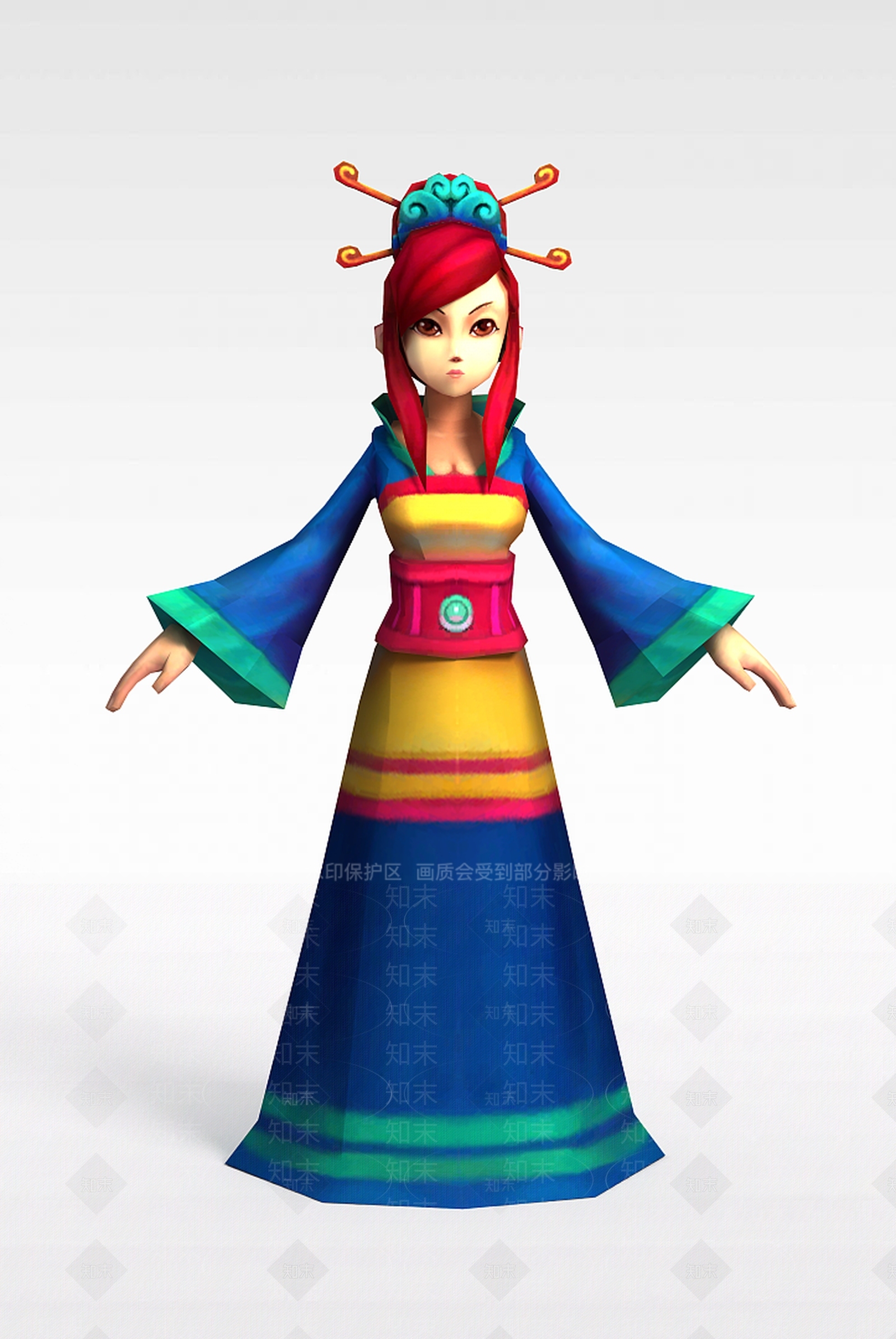 现代虚拟人物3D模型下载【ID:1199756835】