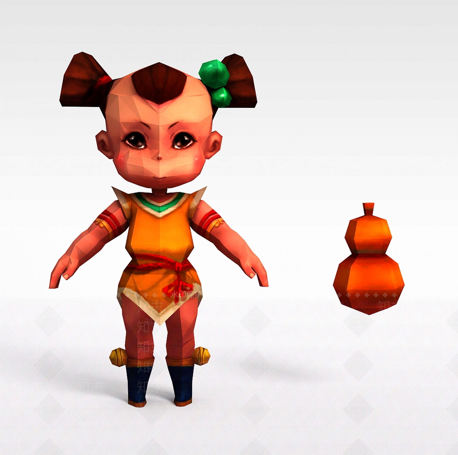 现代虚拟人物3D模型下载【ID:1199769984】