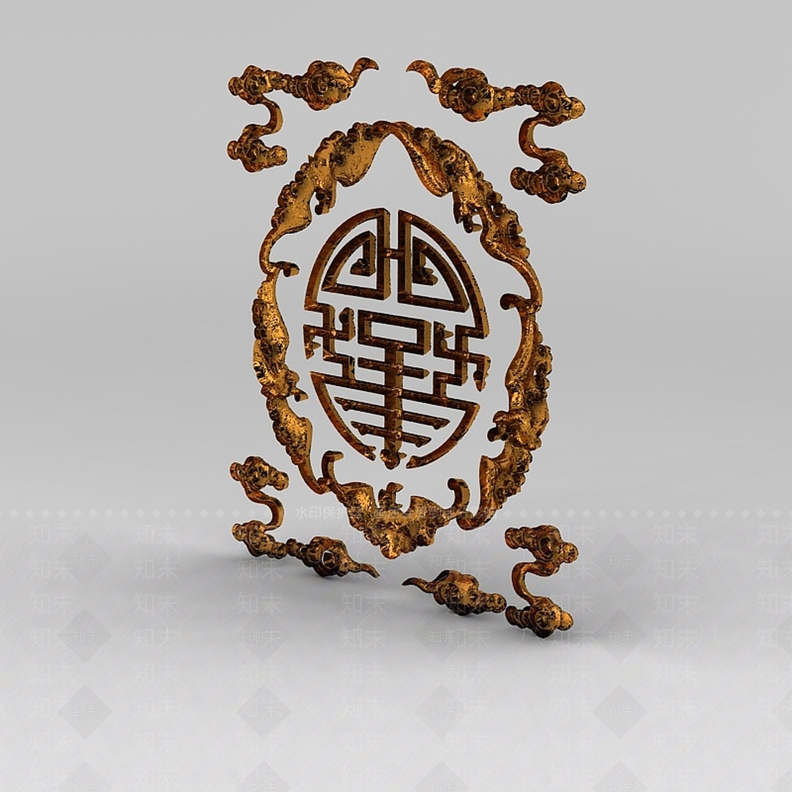 现代摆件组合3D模型下载【ID:1198733617】