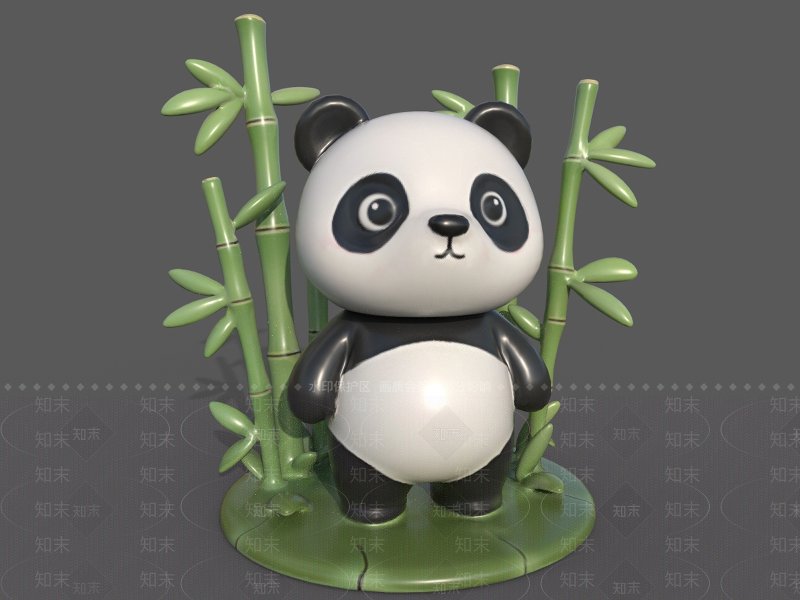 现代景观雕塑3D模型下载【ID:1198735772】