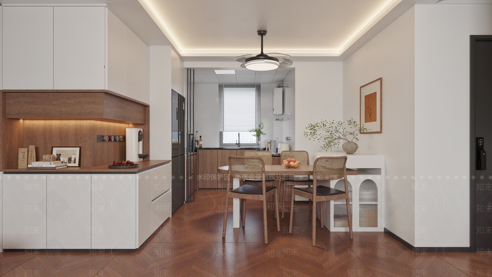 现代客餐厅3D模型下载【ID:1198735897】