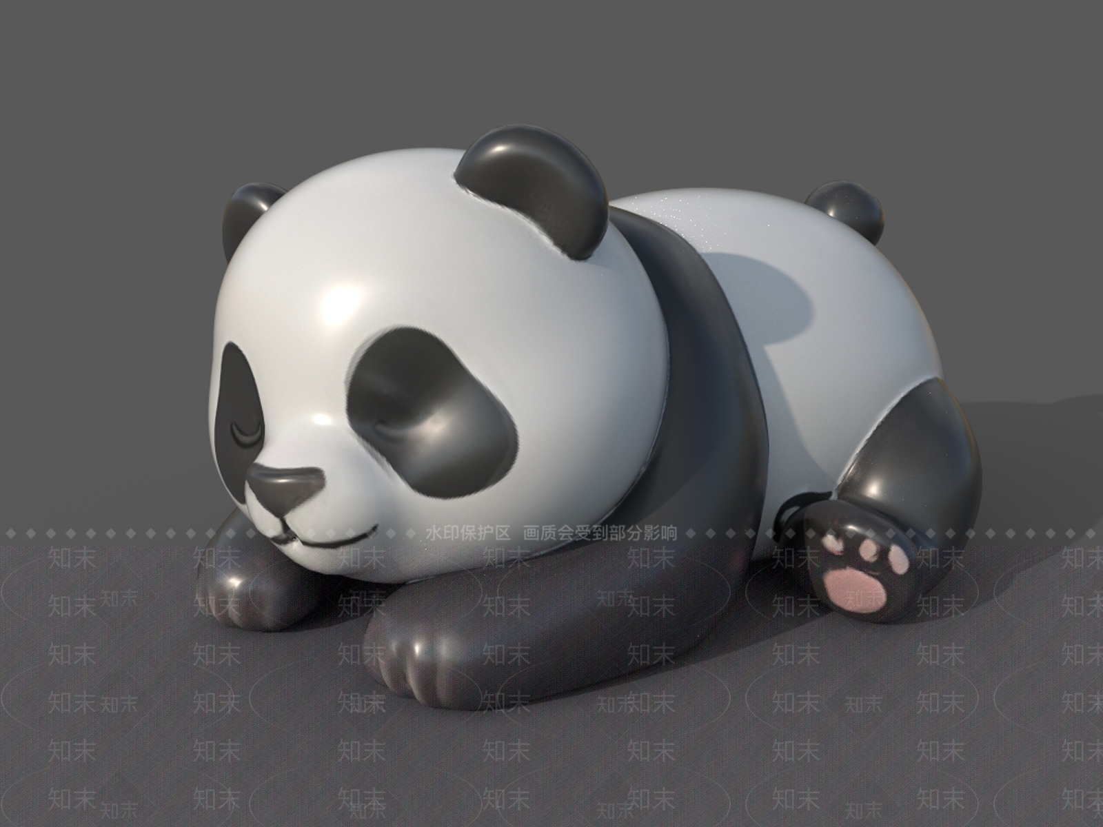 现代景观雕塑3D模型下载【ID:1198736340】