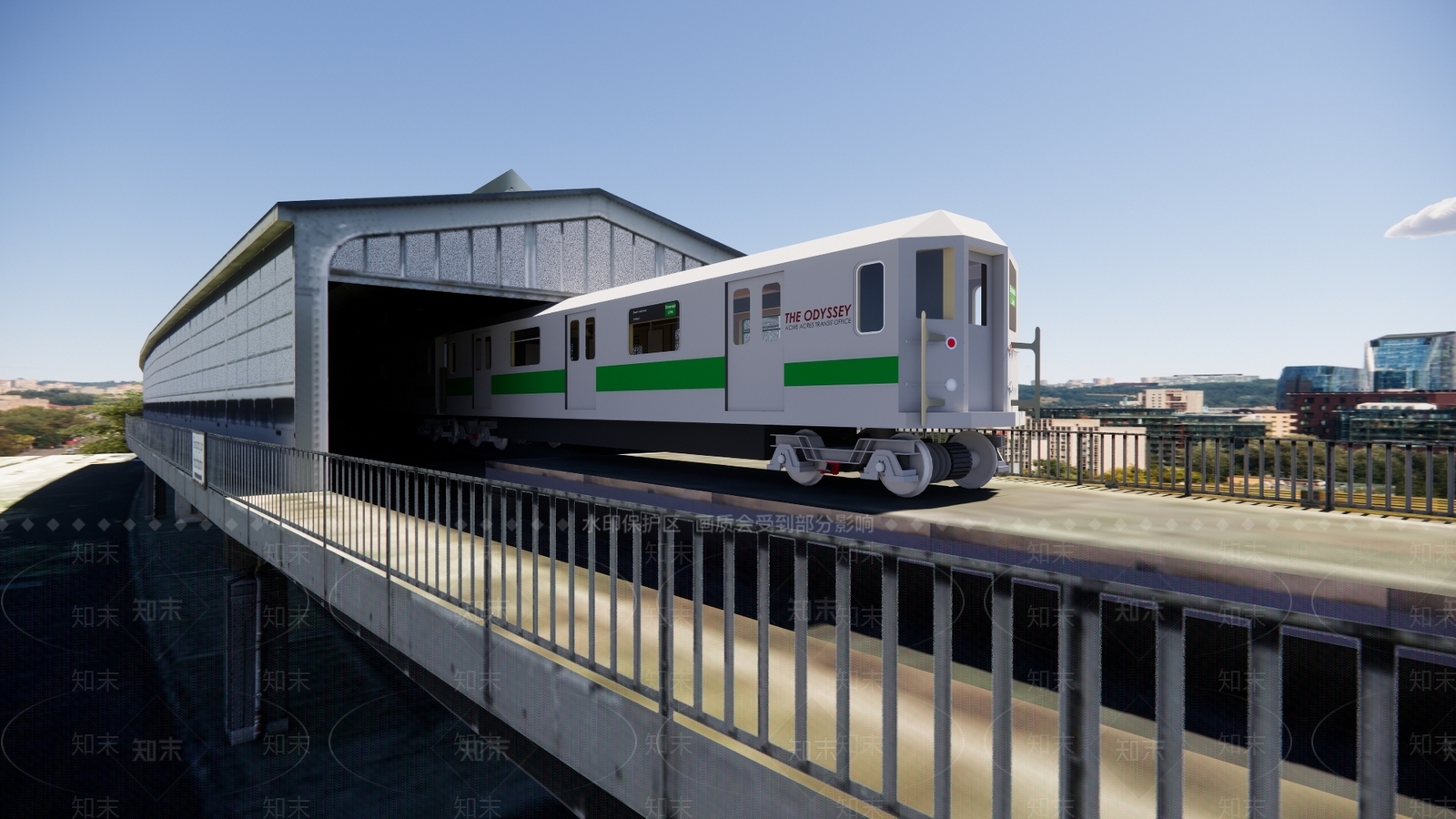 地铁SU模型下载【ID:1198736704】