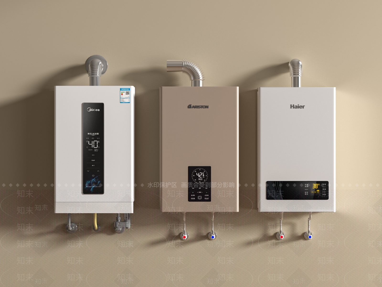 热水器3D模型下载【ID:1198737077】