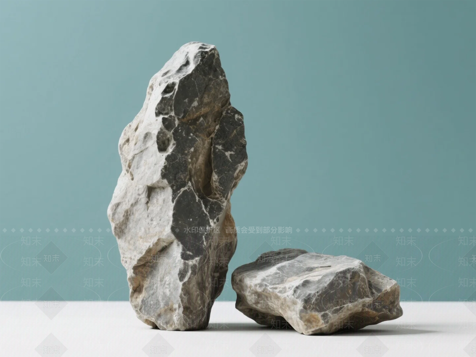 禅意现代景观石SU模型下载【ID:1198738696】