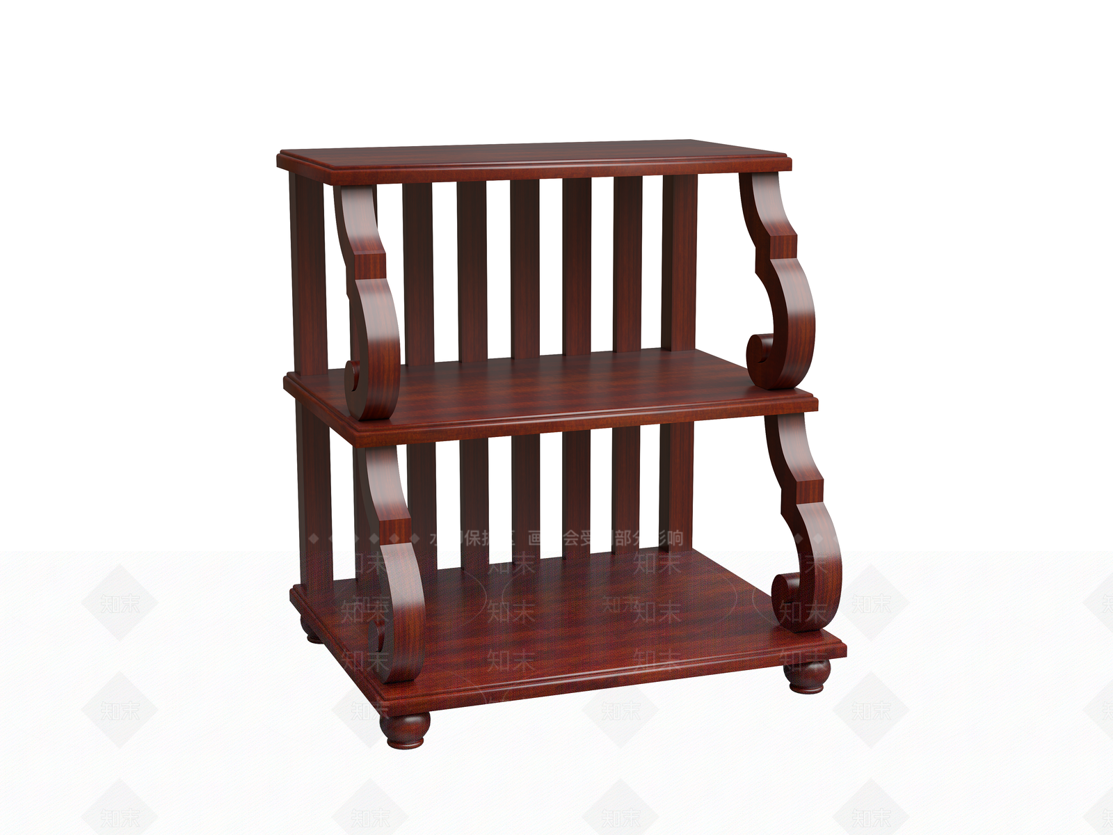美式边几3D模型下载【ID:1198741012】