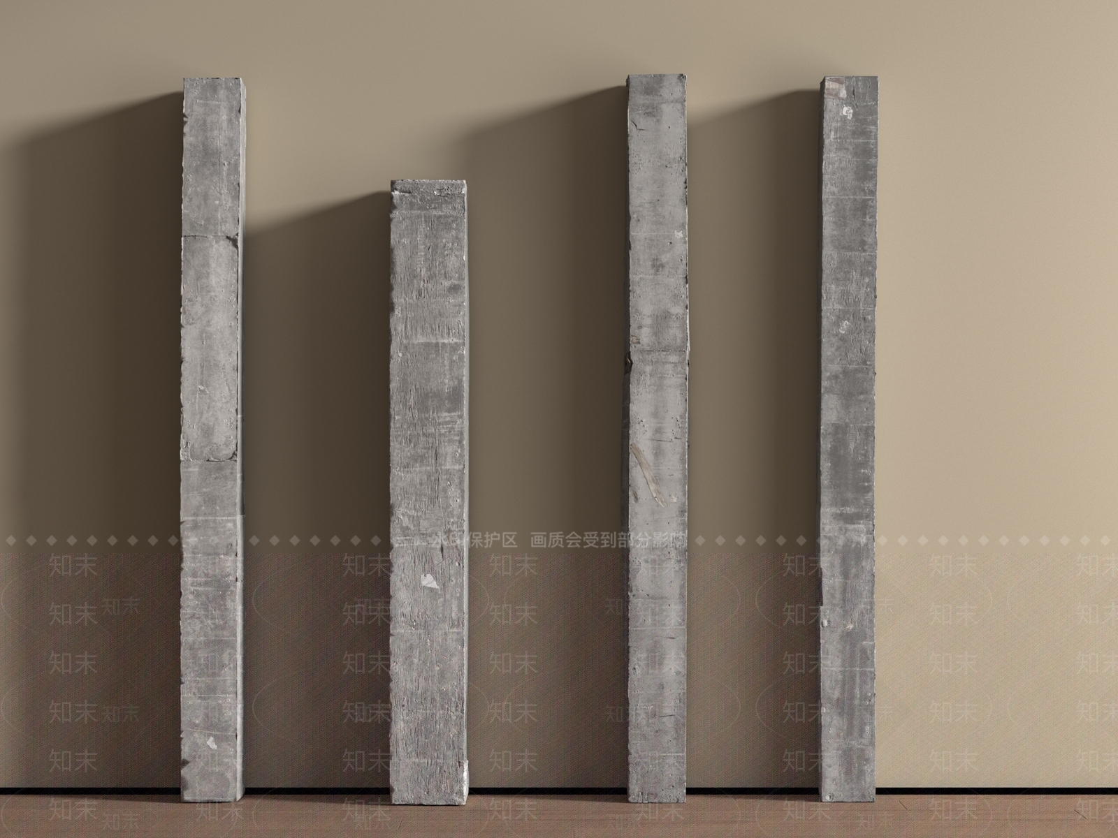 现代柱子3D模型下载【ID:1198742238】