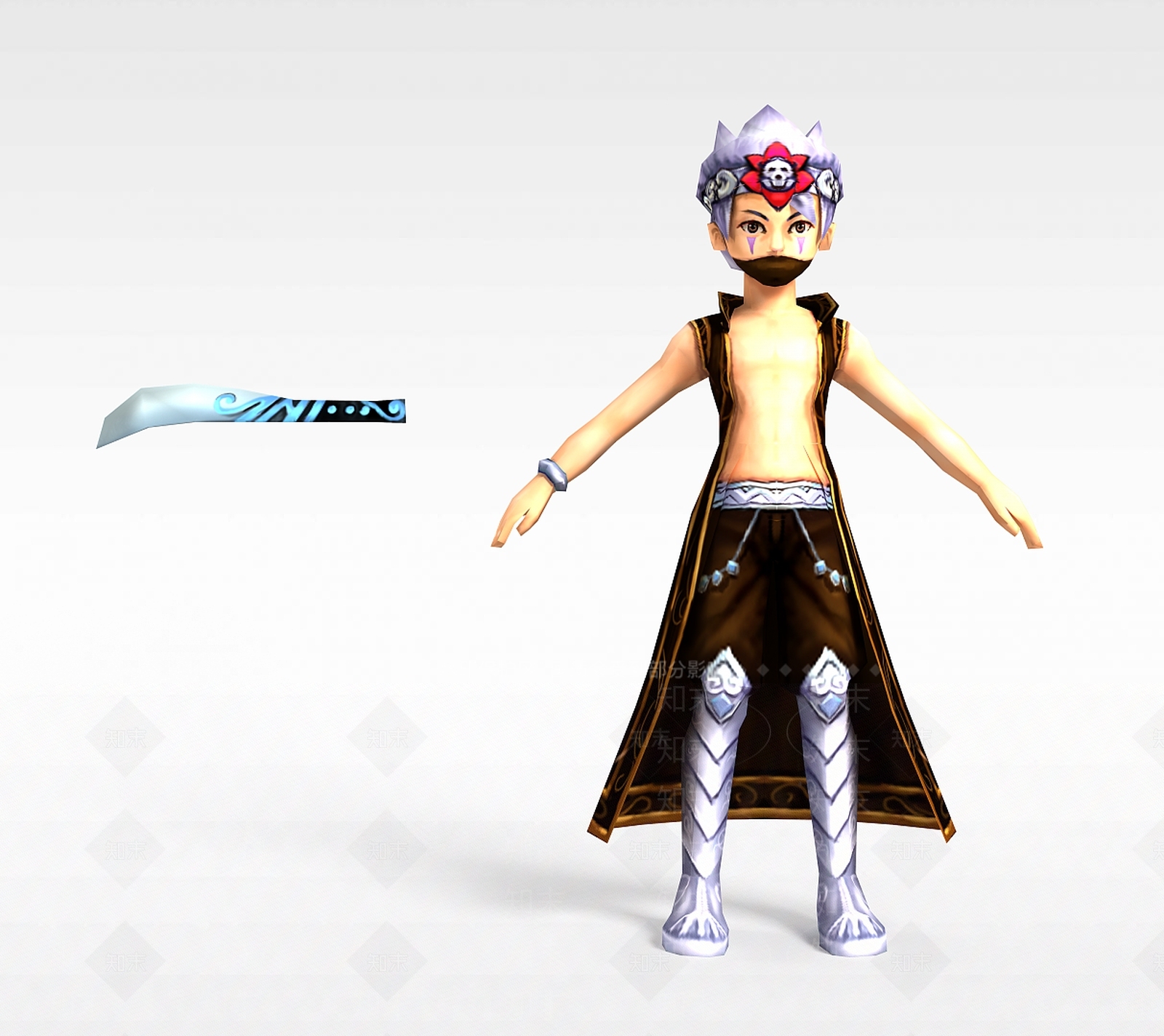 现代虚拟人物3D模型下载【ID:1199765119】