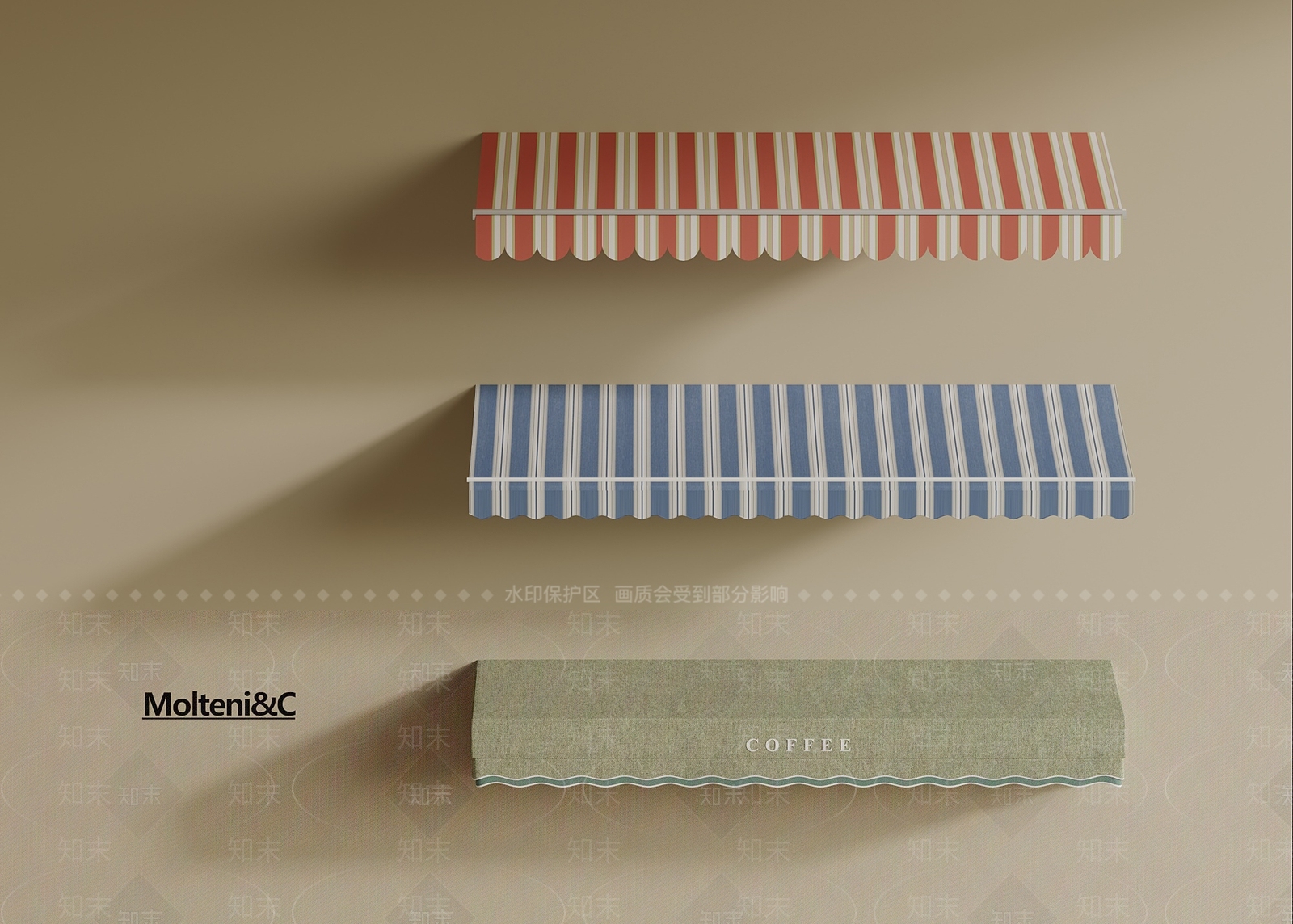 现代雨棚SU模型下载【ID:1198752503】