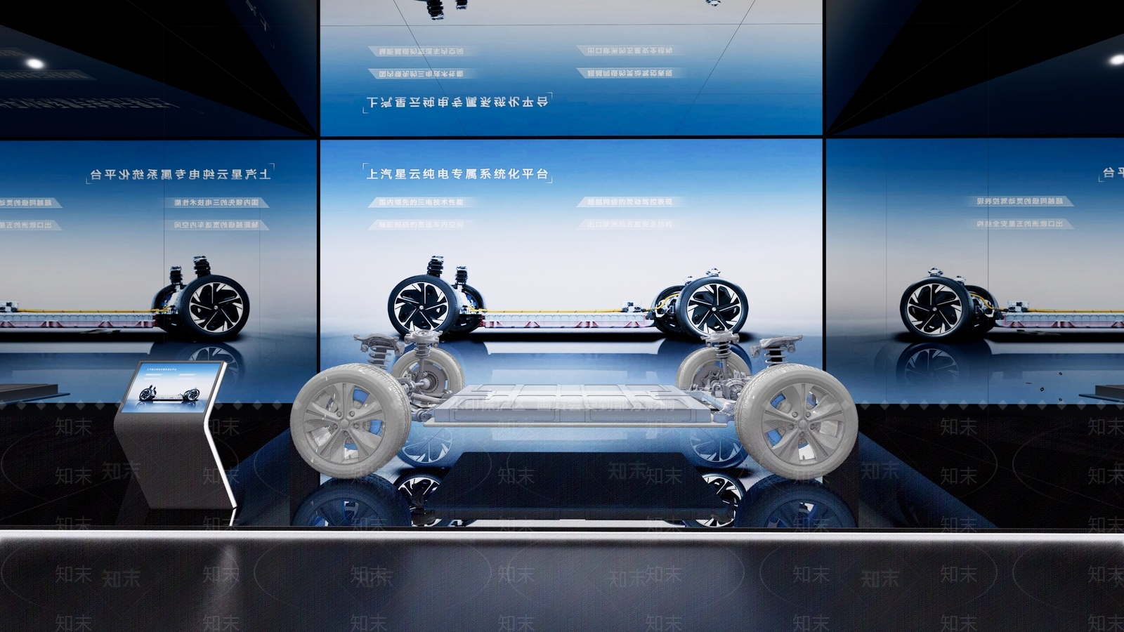 现代工业科技展厅SU模型下载【ID:1198919781】