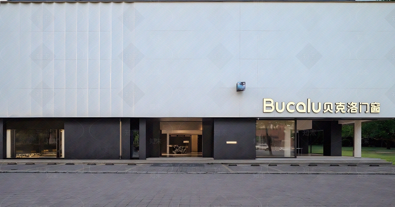 现代街道外景贴图下载【ID:1198756820】