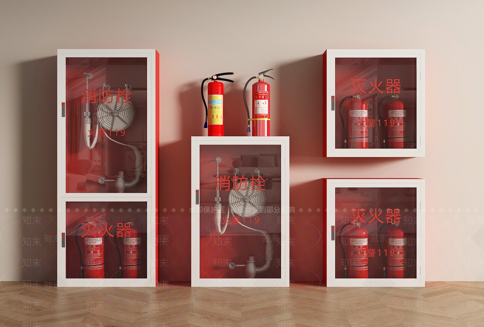 安全设施3D模型下载【ID:1198760101】