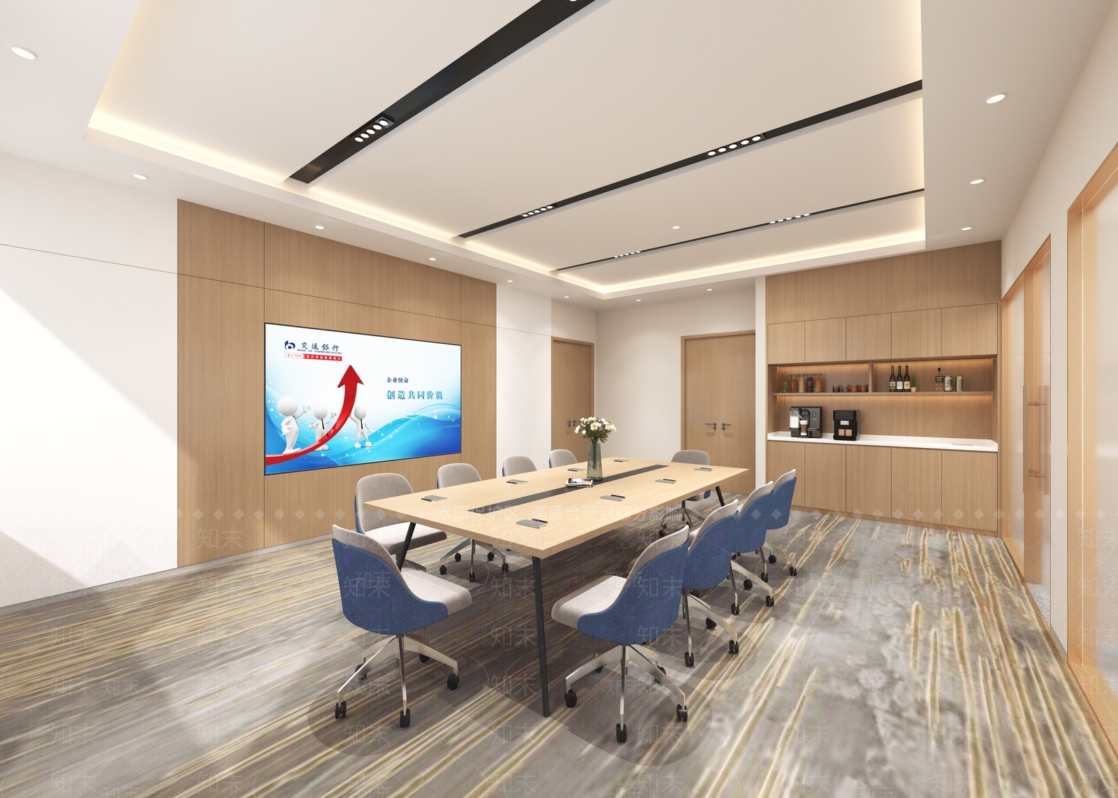 现代银行3D模型下载【ID:1198762695】