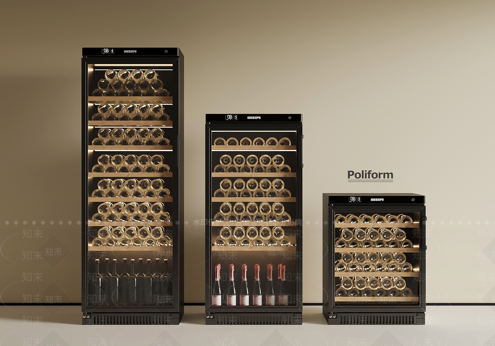 现代酒柜SU模型下载【ID:1198765133】