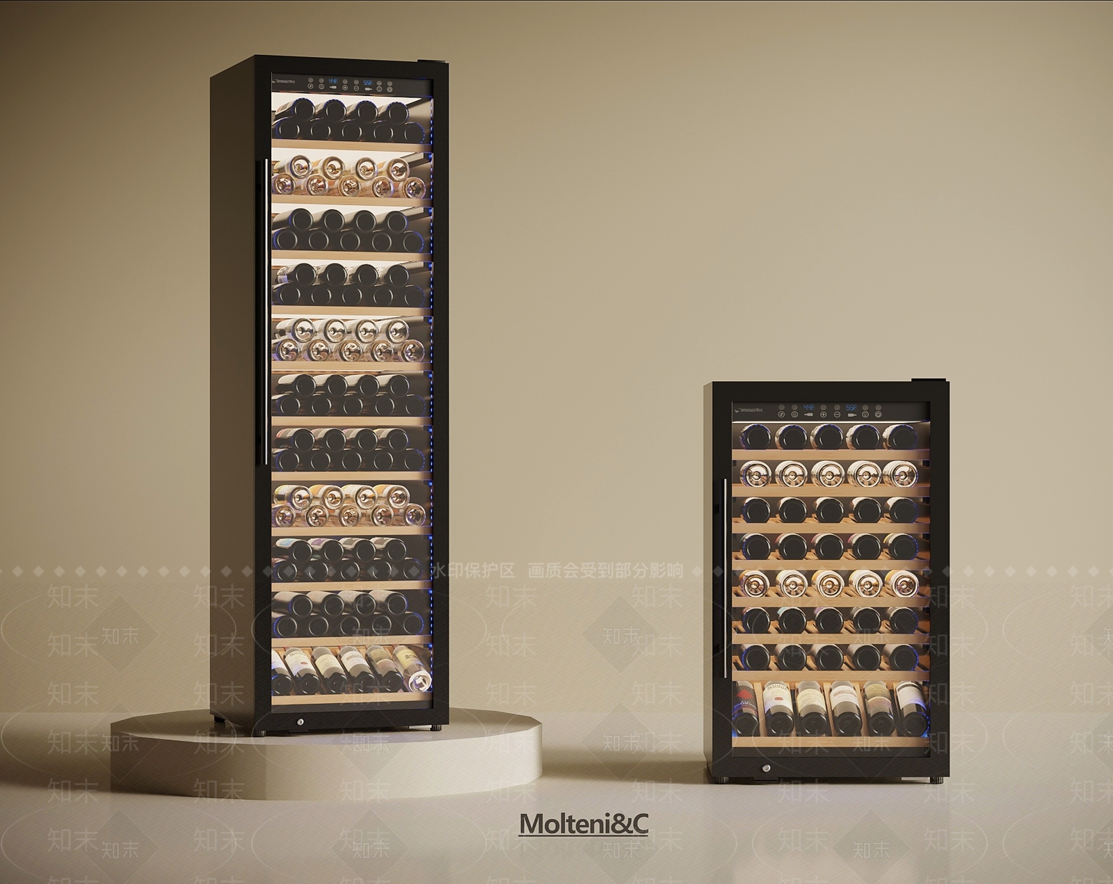 现代酒柜SU模型下载【ID:1198765974】