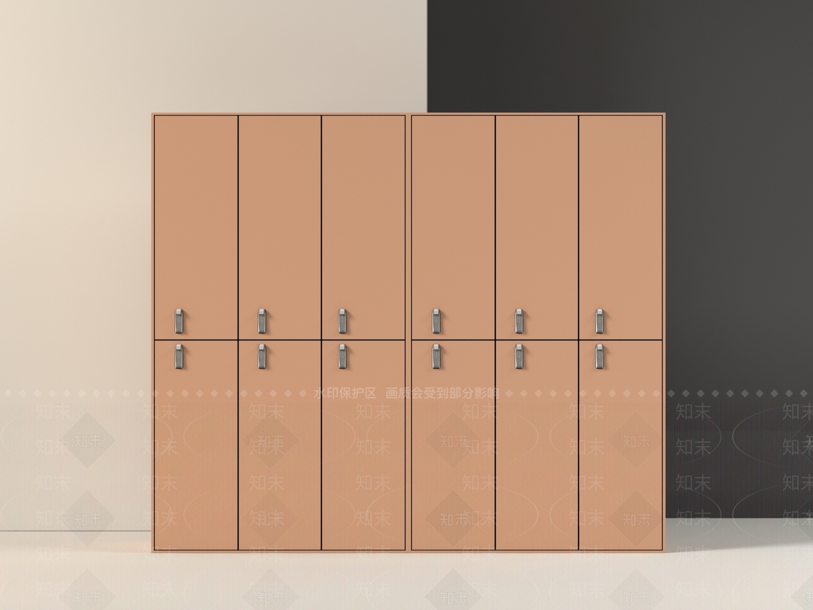 现代储物柜SU模型下载【ID:1198777834】
