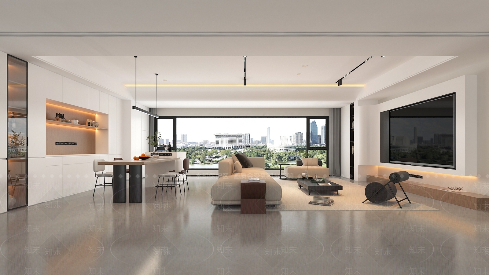 现代简约客餐厅3D模型下载【ID:1198787878】