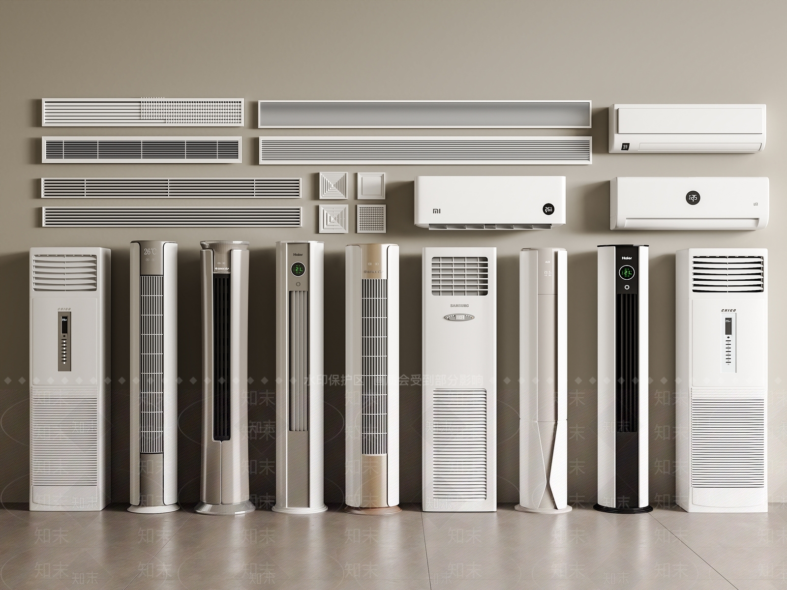 空调SU模型下载【ID:1198794054】