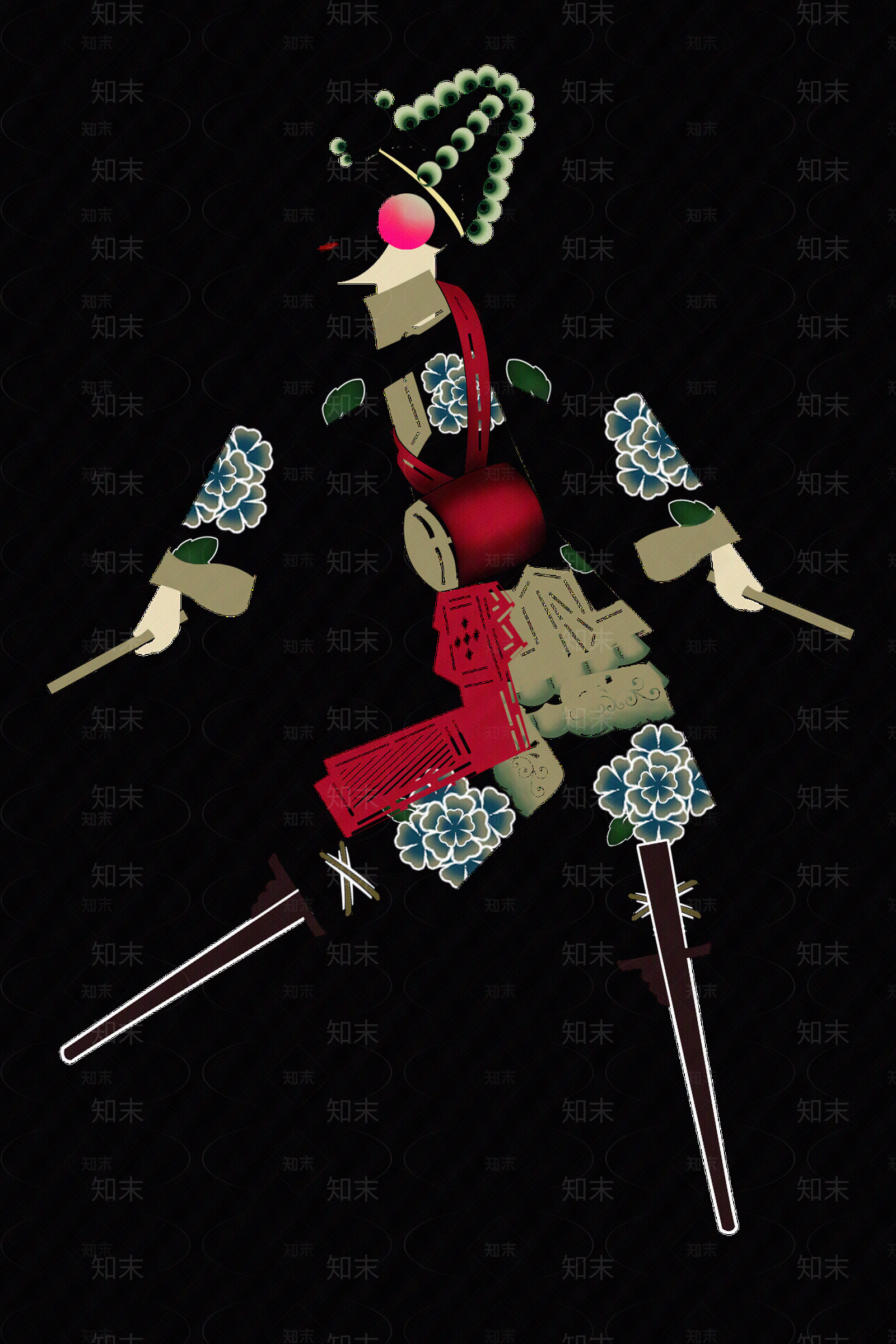 中式其他挂画贴图下载【ID:1198794111】