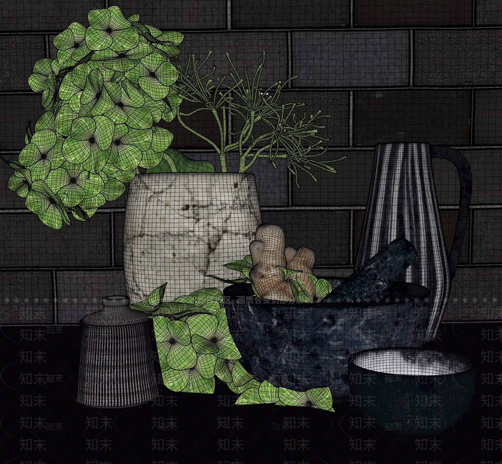 厨具SU模型下载【ID:1198797677】