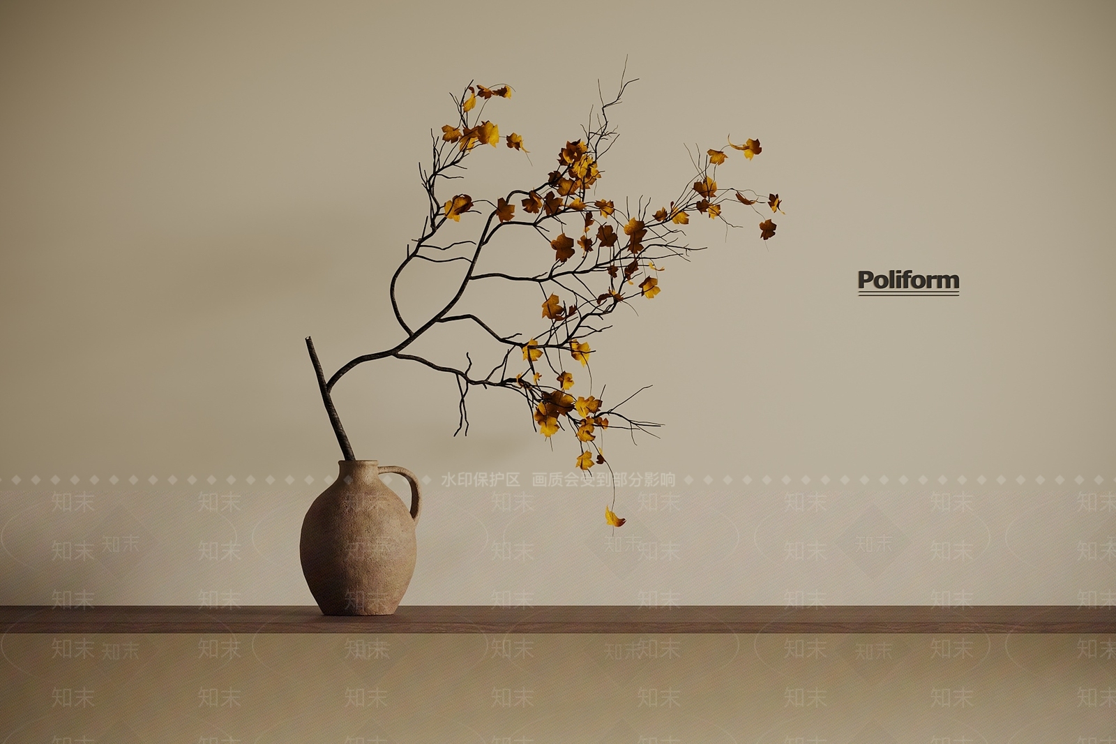 新中式花瓶3D模型下载【ID:1198805055】