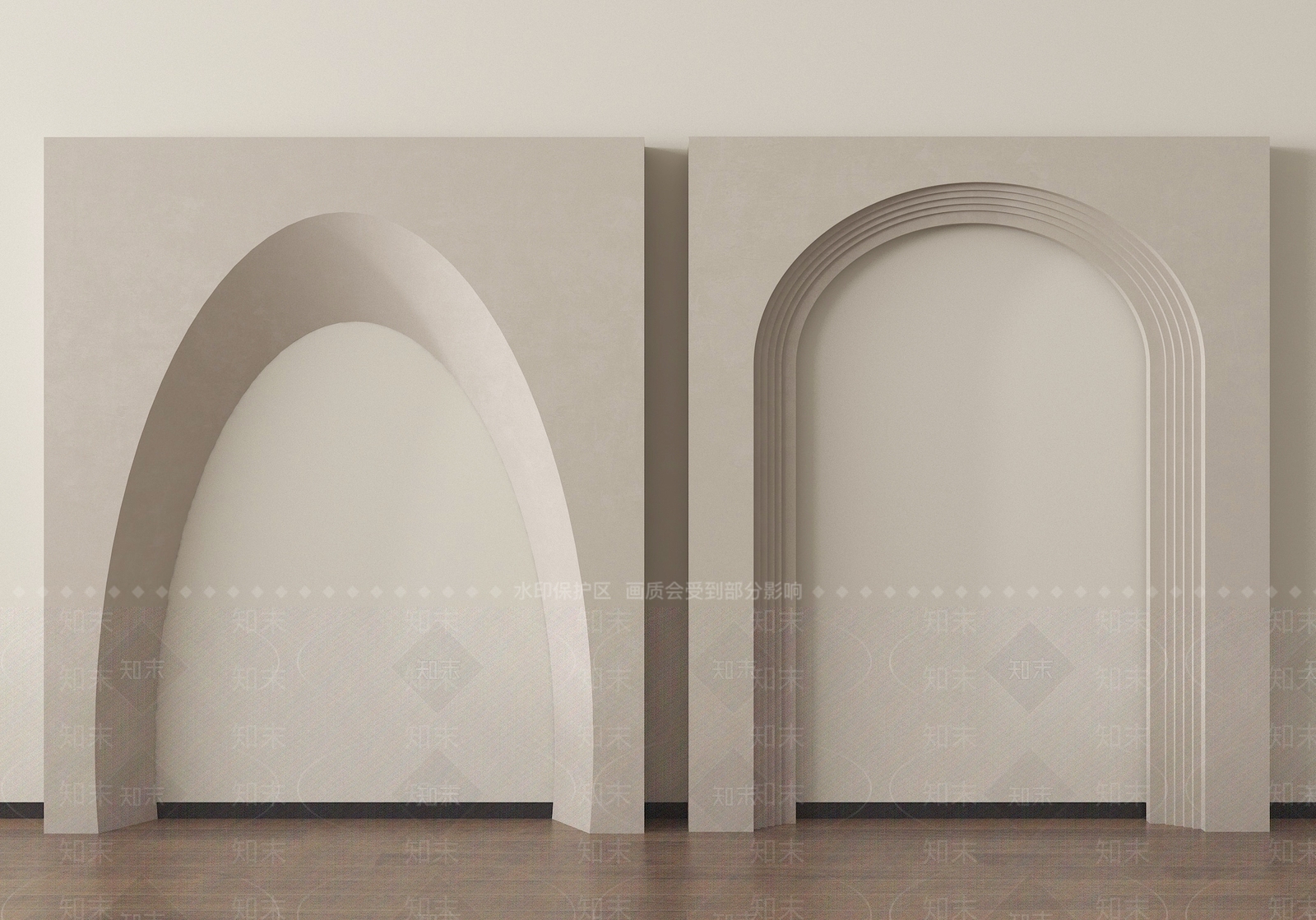 法式门套SU模型下载【ID:1198806152】