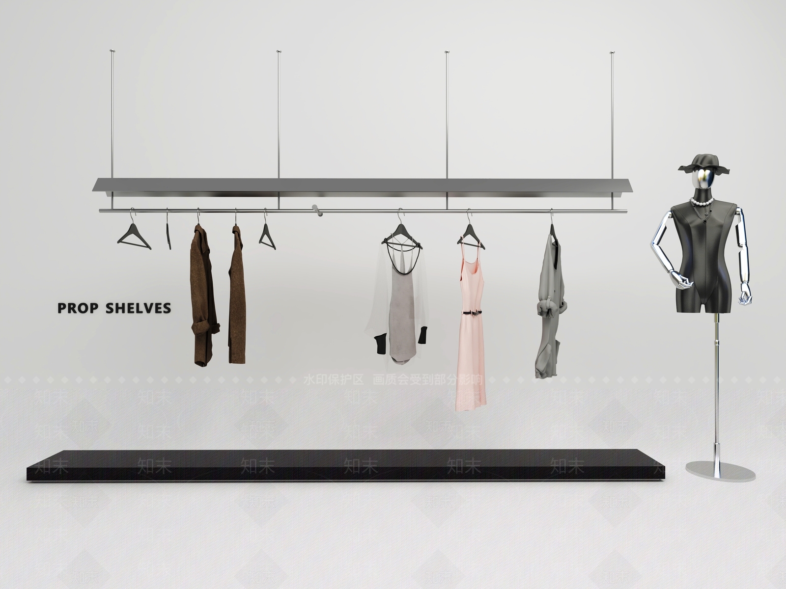 货架3D模型下载【ID:1198807102】