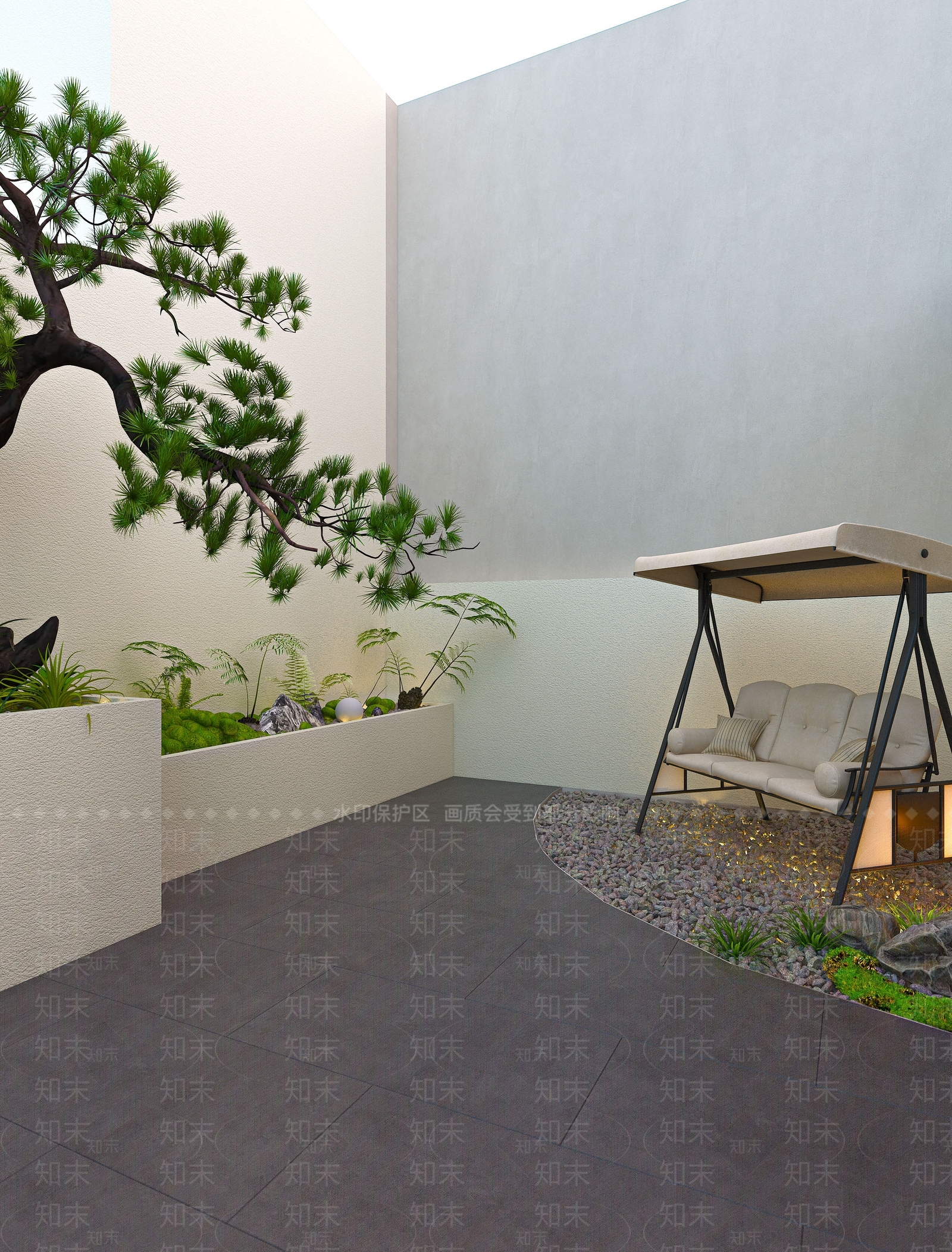 现代茶室3D模型下载【ID:1198824089】