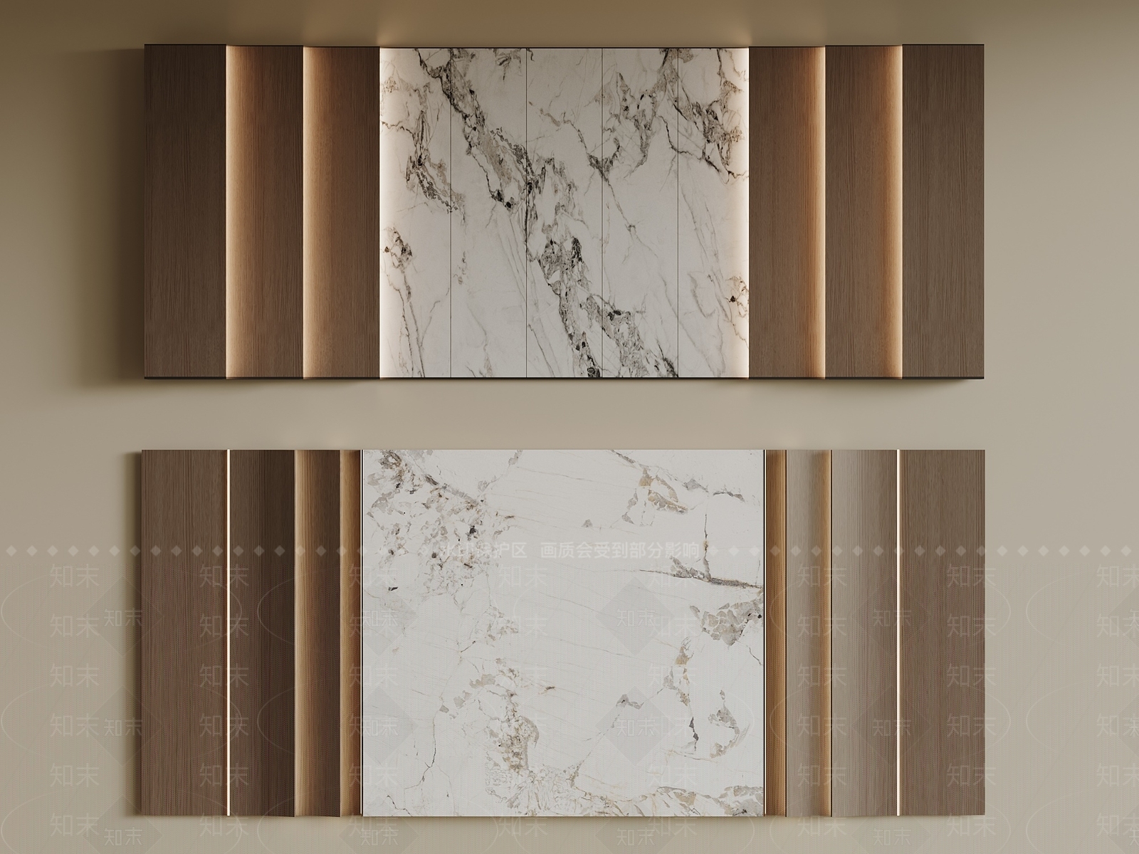 现代玄关背景墙3D模型下载【ID:1198824280】