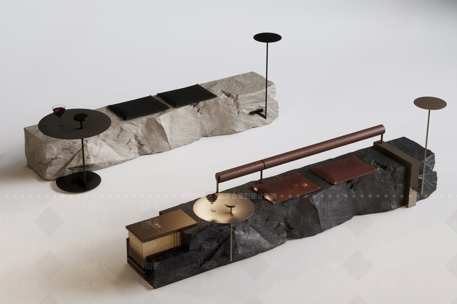 现代户外椅3D模型下载【ID:1198829266】