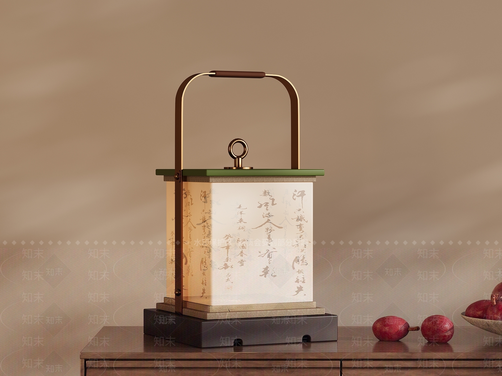 新中式挂件3D模型下载【ID:1198830497】