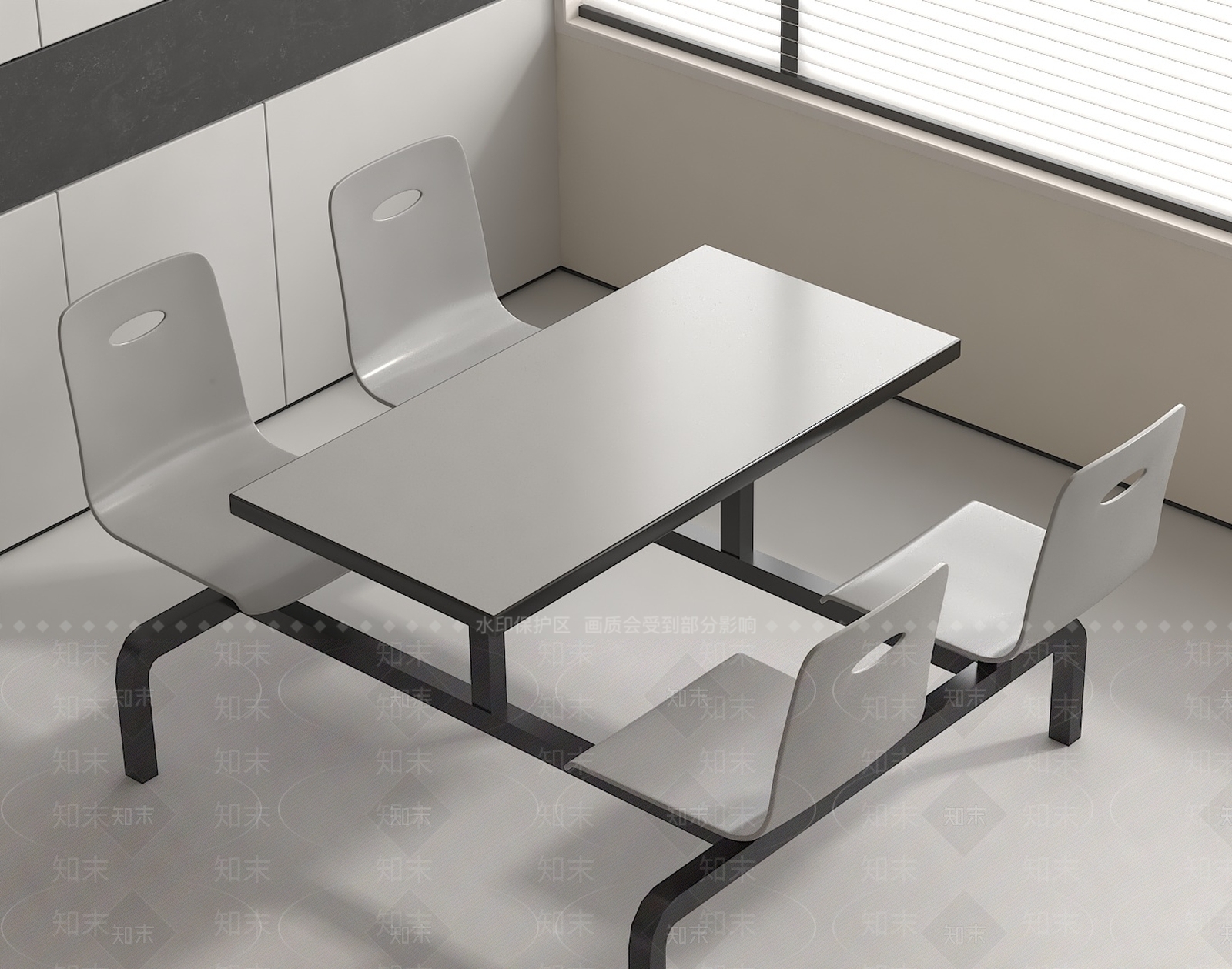 现代中式餐桌椅SU模型下载【ID:1198838214】