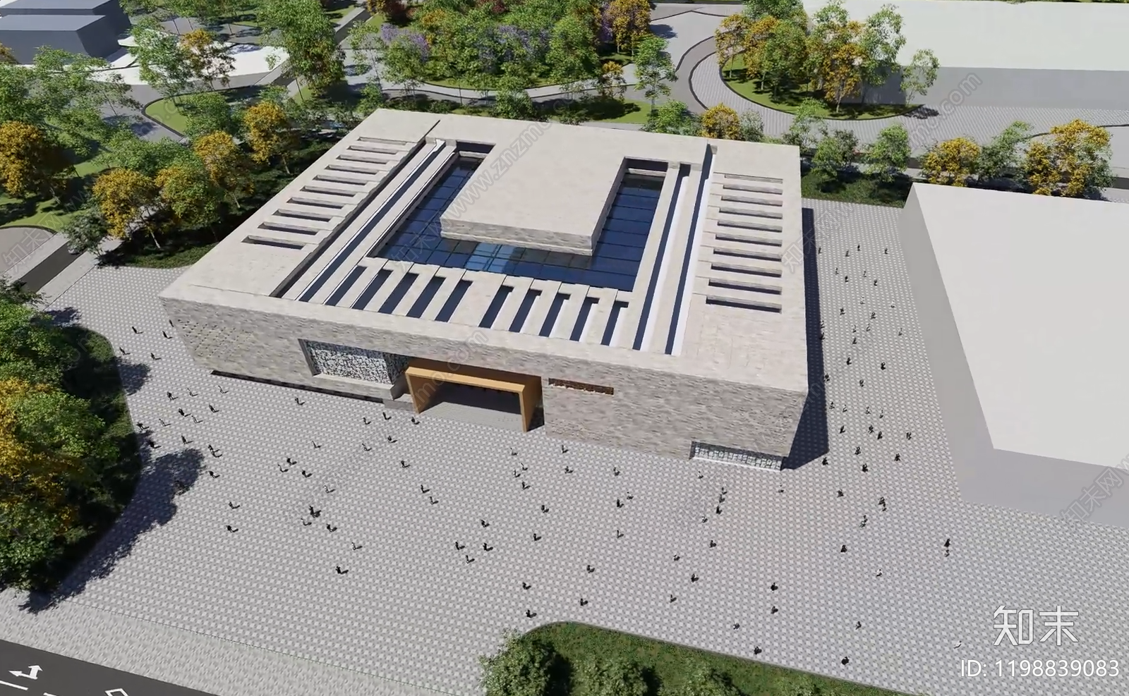 现代其他公共建筑施工图下载【ID:1198839083】