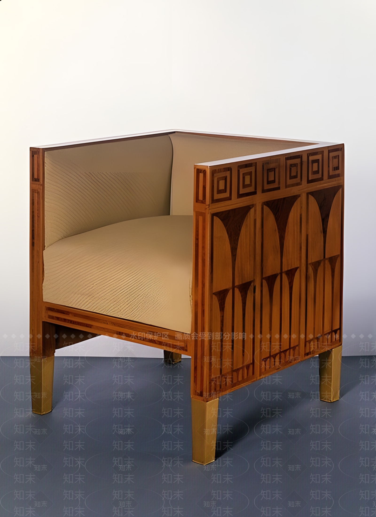 现代休闲椅3D模型下载【ID:1198839205】